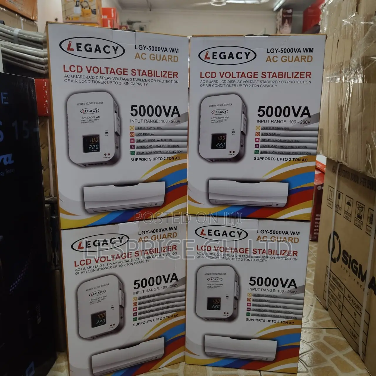Legacy Automatic Voltage Regulator Wall Mounted Avr-5000w