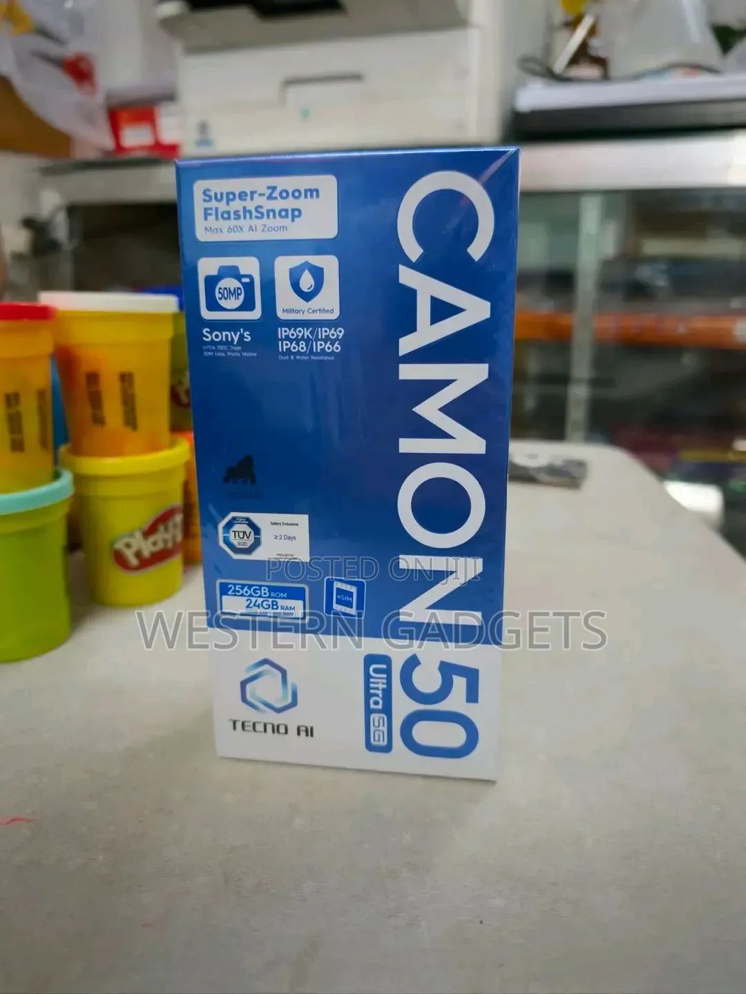 New Tecno Camon 50 Ultra 256 GB Purple