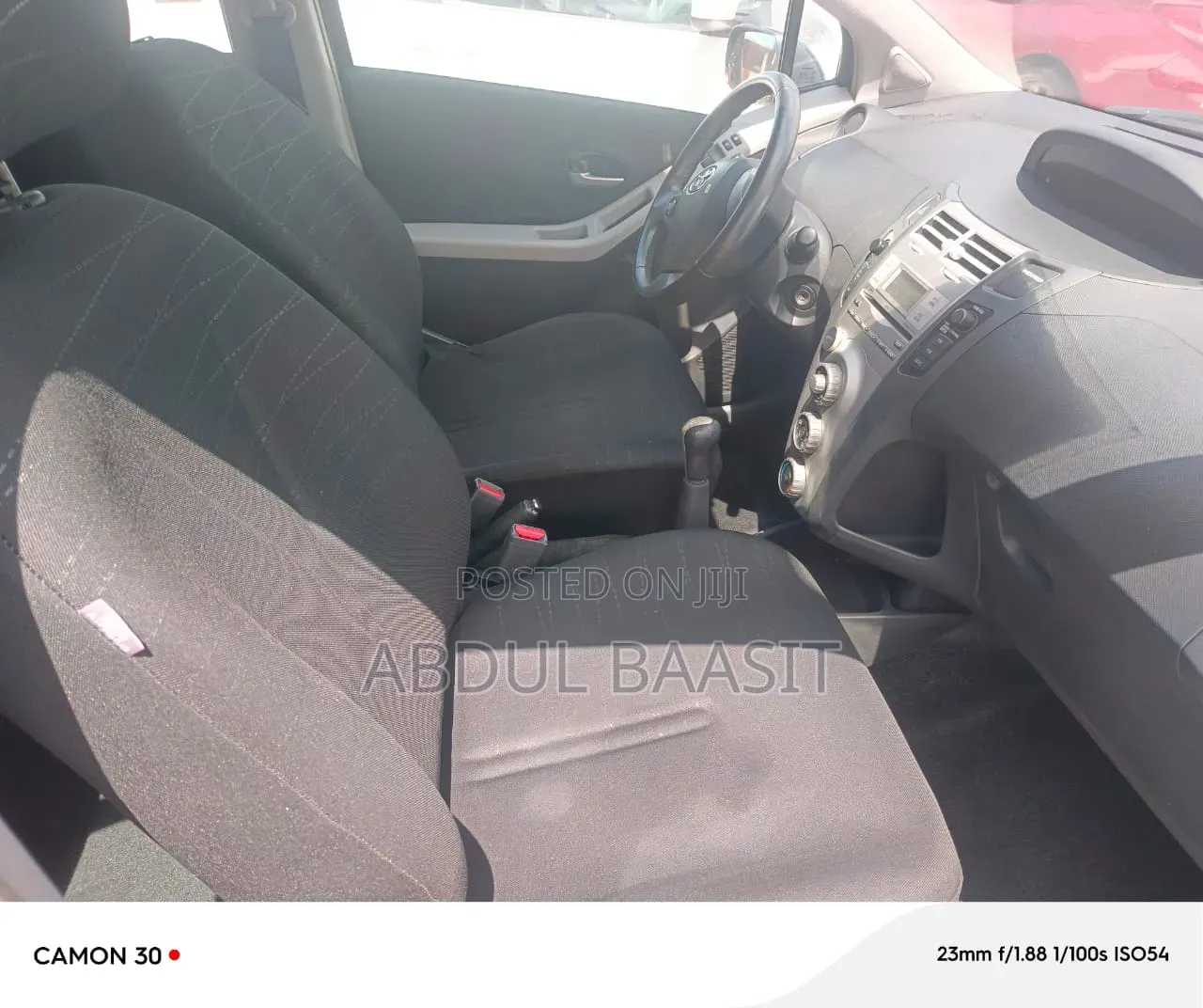 Toyota Yaris 2010 Black
