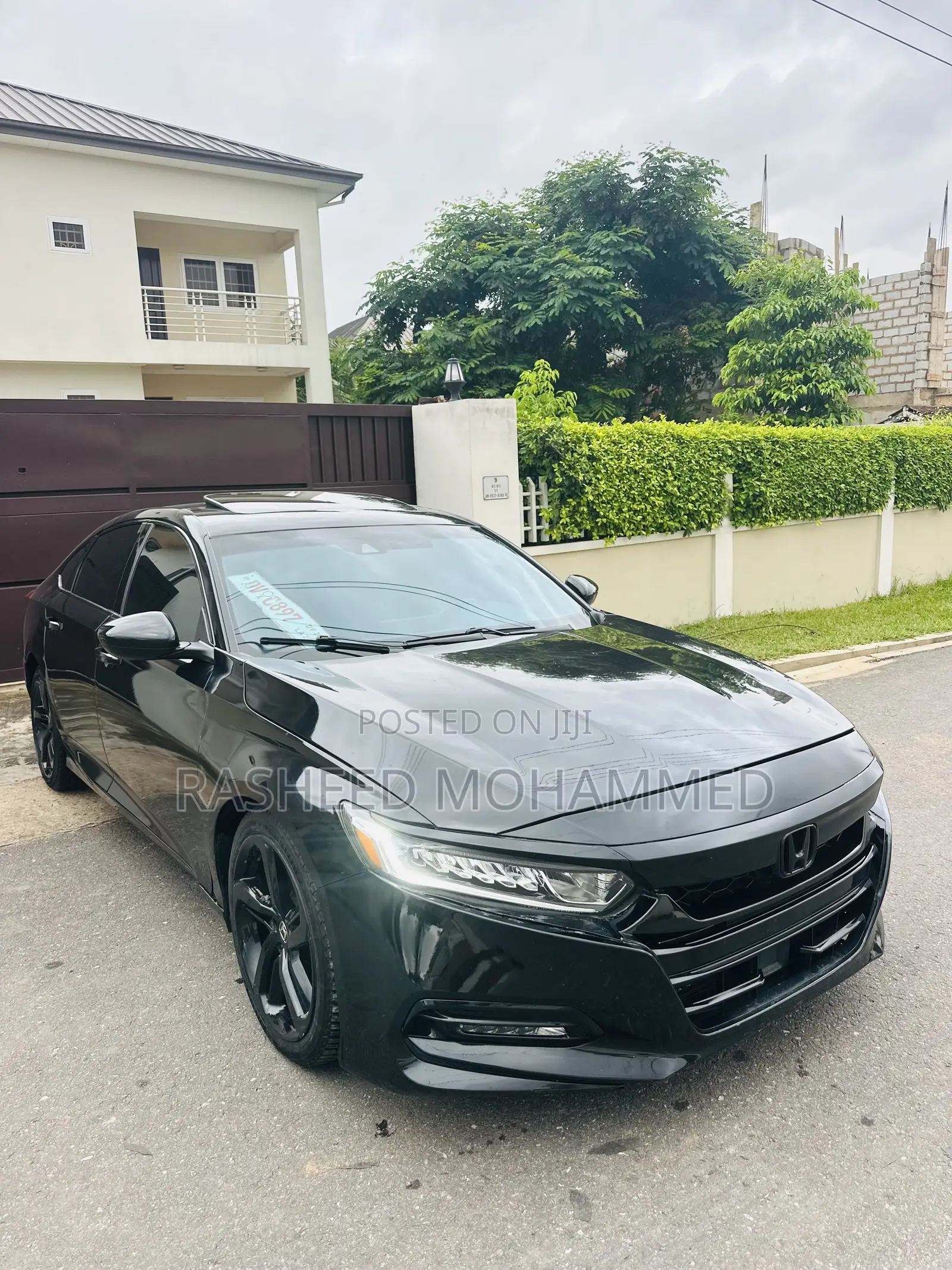 Honda Accord Sport (2.0L 4cyl Turbo 10A) 2019 Black