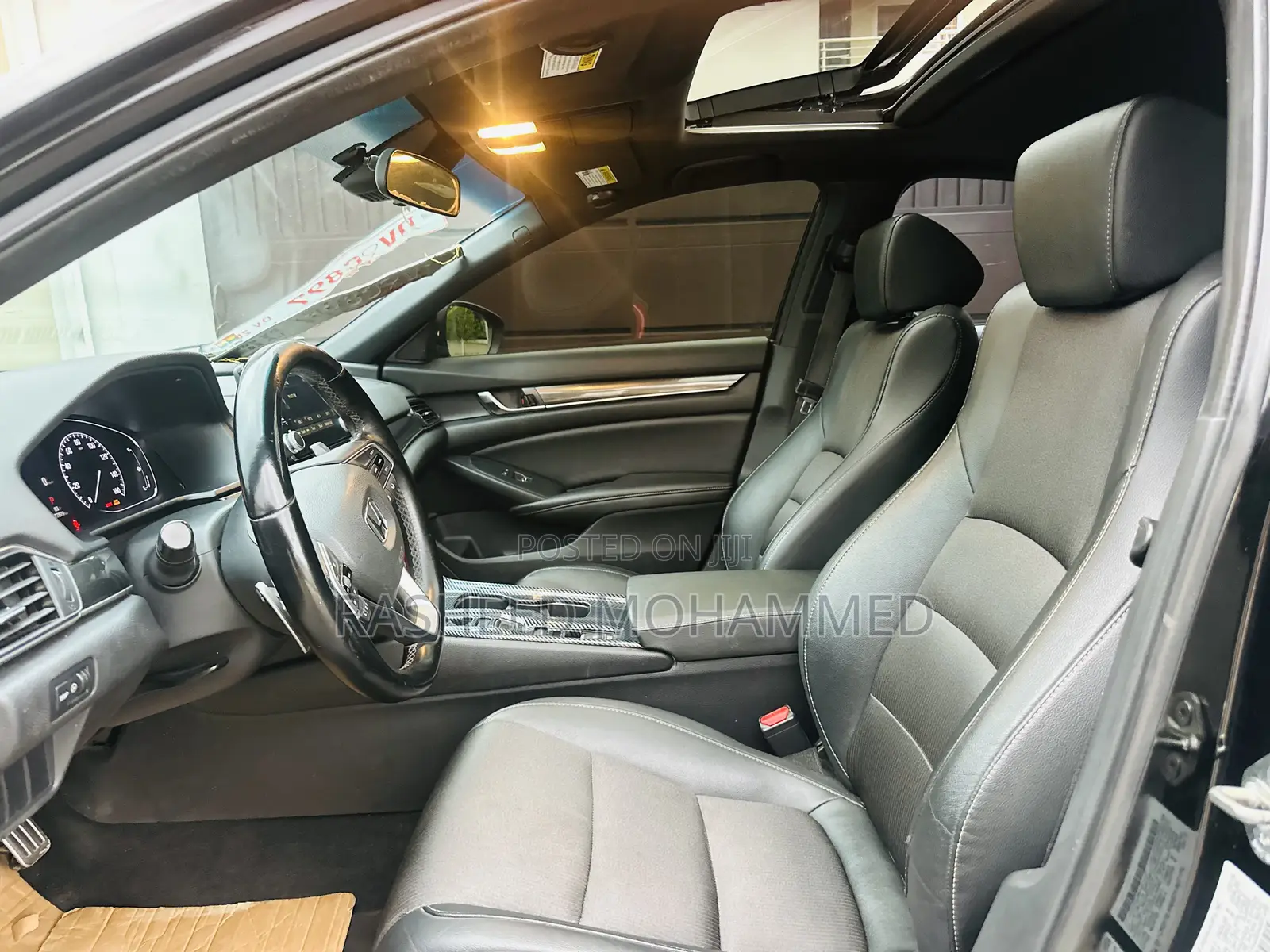 Honda Accord Sport (2.0L 4cyl Turbo 10A) 2019 Black
