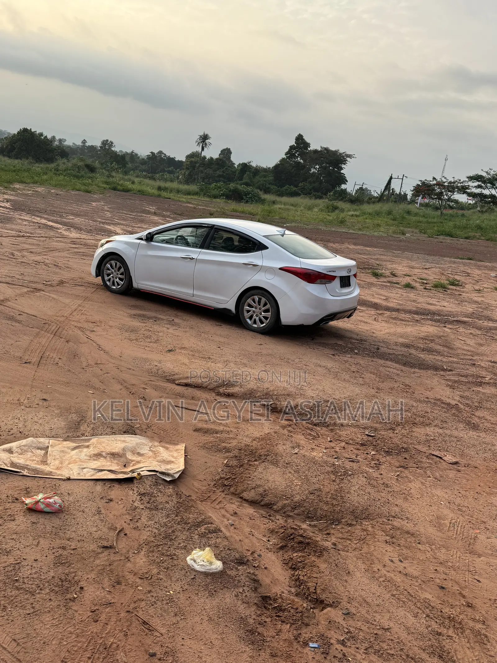 Hyundai Elantra 2013 White