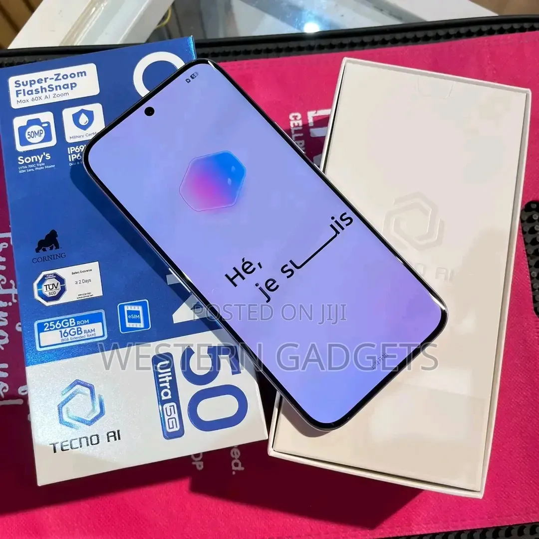 New Tecno Camon 50 Ultra 256 GB Purple