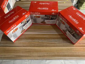 Decakila White 2 Slice Toaster,Modern Kitchen Look