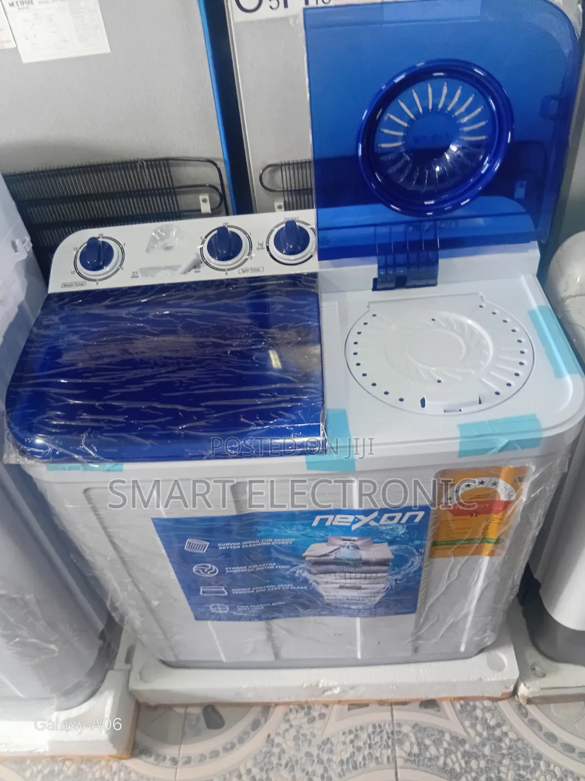 Powerful Cleaning With Nexon 7kg Washer
