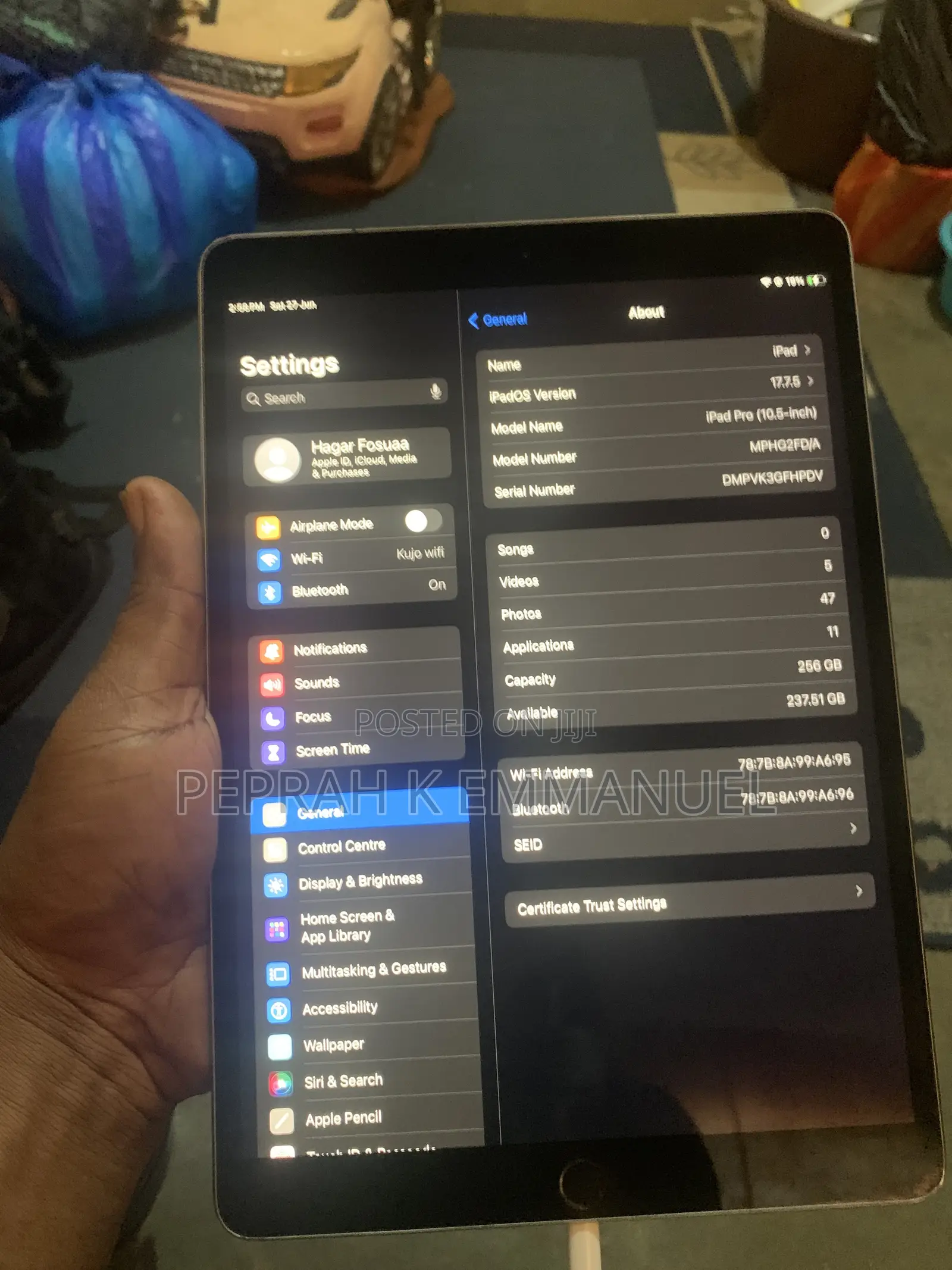 Apple iPad Pro 10.5 (2017) 256 GB Silver