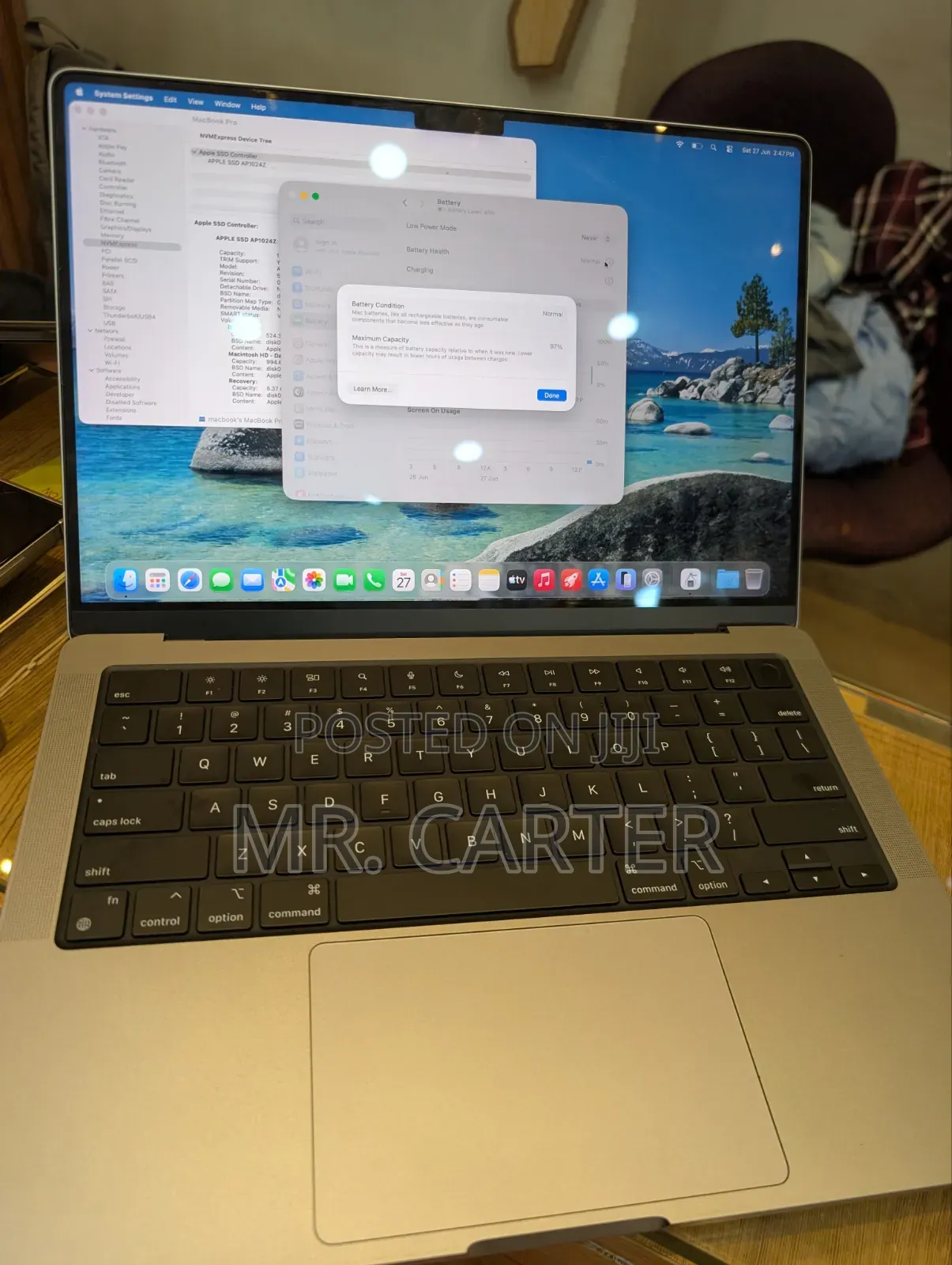 New Laptop Apple MacBook Pro 2024 M3 16GB Apple M3 SSD 1T