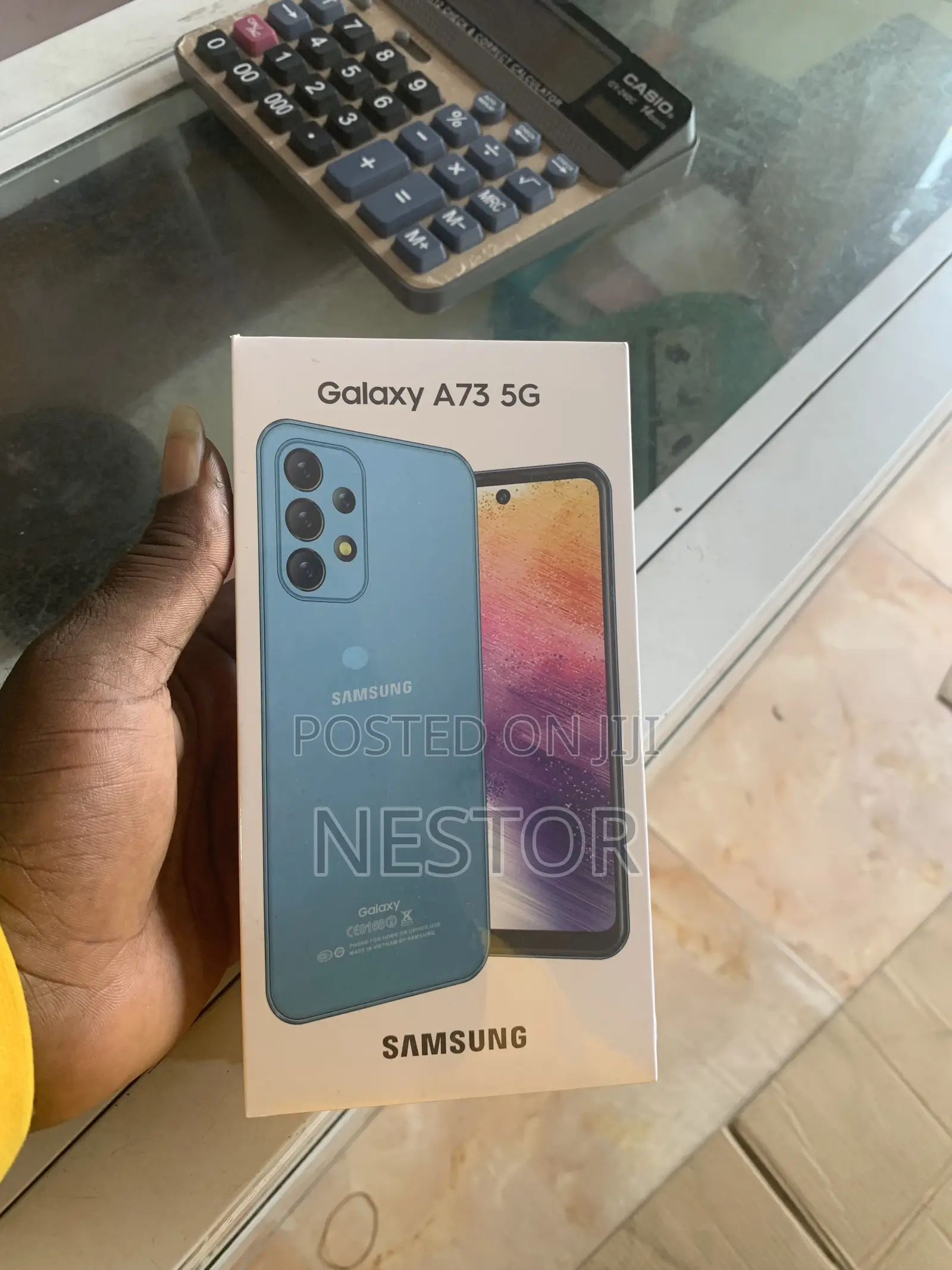 New Samsung Galaxy A73 5G 256 GB Black
