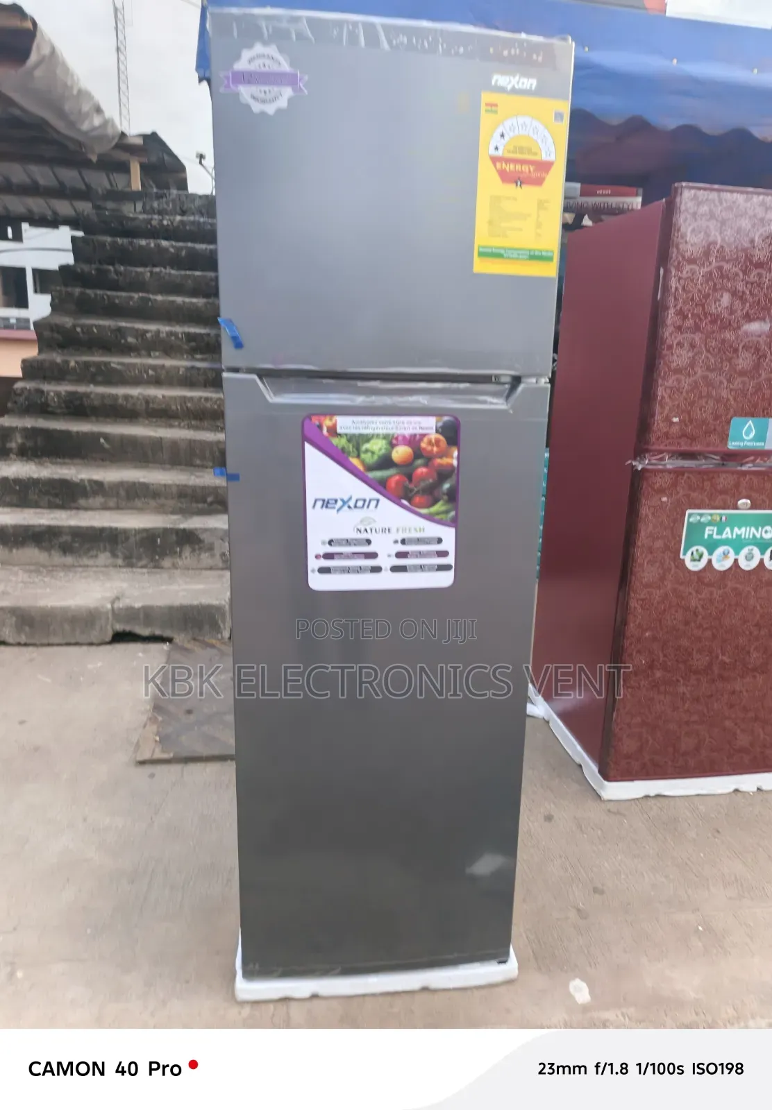 Nexon 168liters Double Door Refrigerator