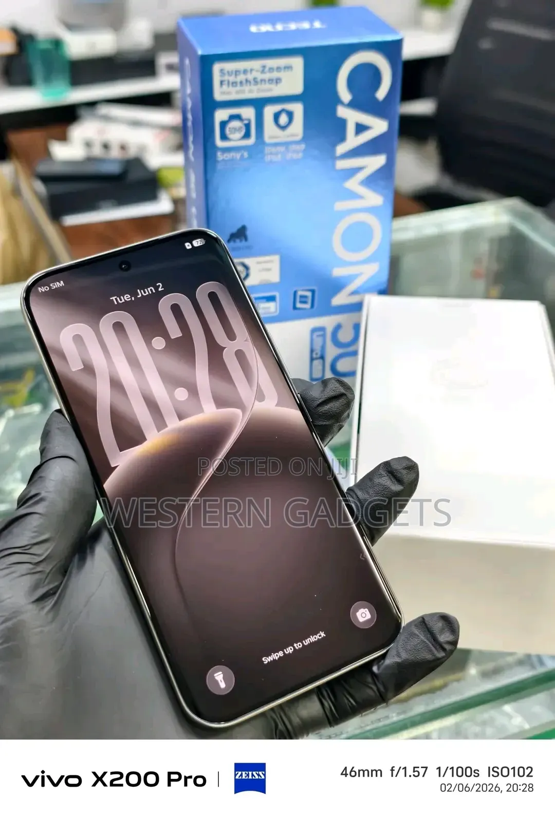 New Tecno Camon 50 Ultra 512 GB Silver