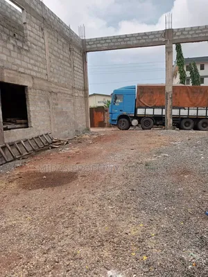 3 Plots With Uncompleted Warehouse For Sale At Tema Comm 12