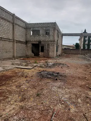 3 Plots With Uncompleted Warehouse For Sale At Tema Comm 12