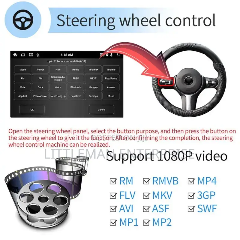 Kia Picanto Morning 2012-2016 Android Player