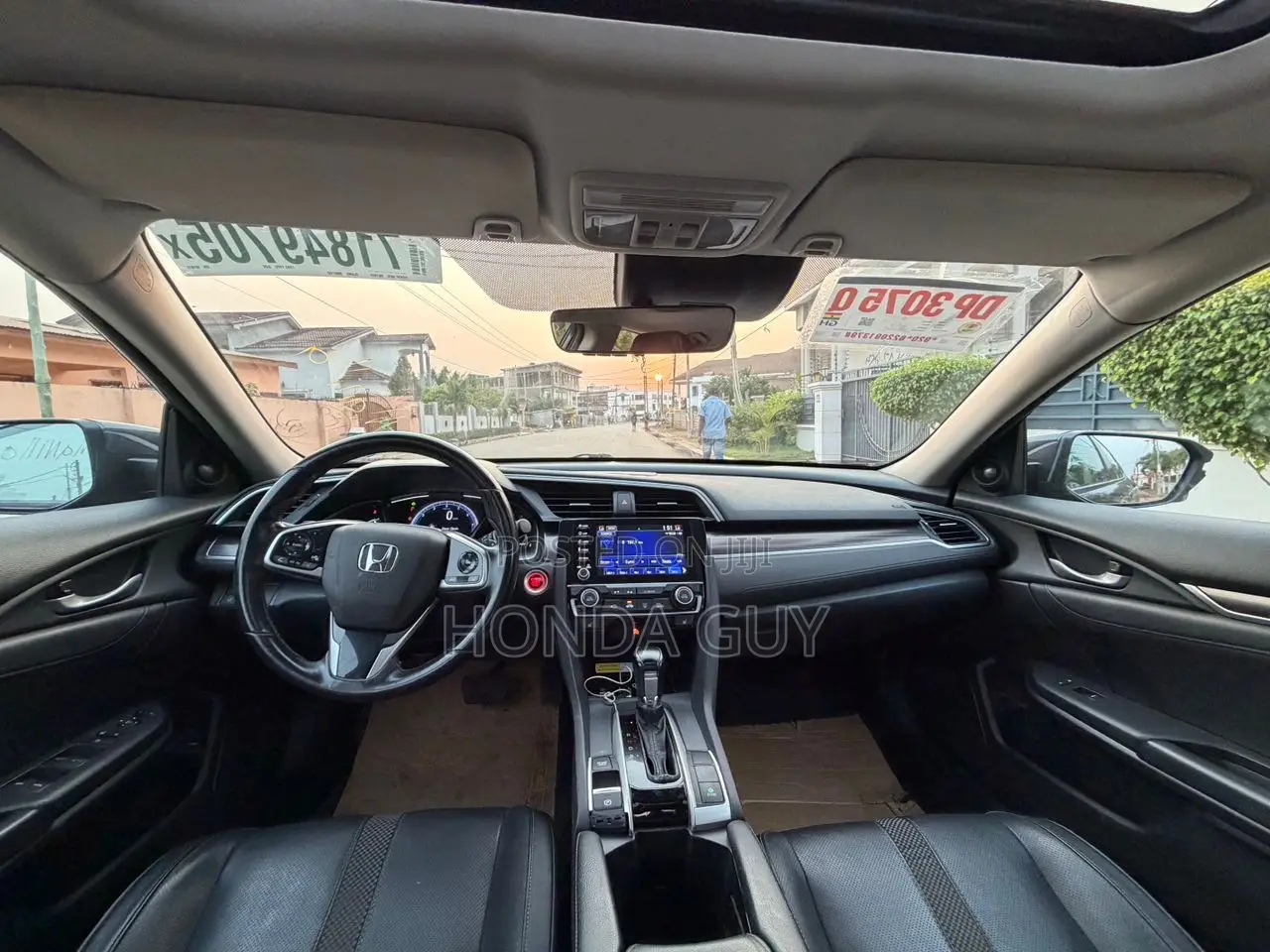 Honda Civic Touring Sedan 2019 Gray