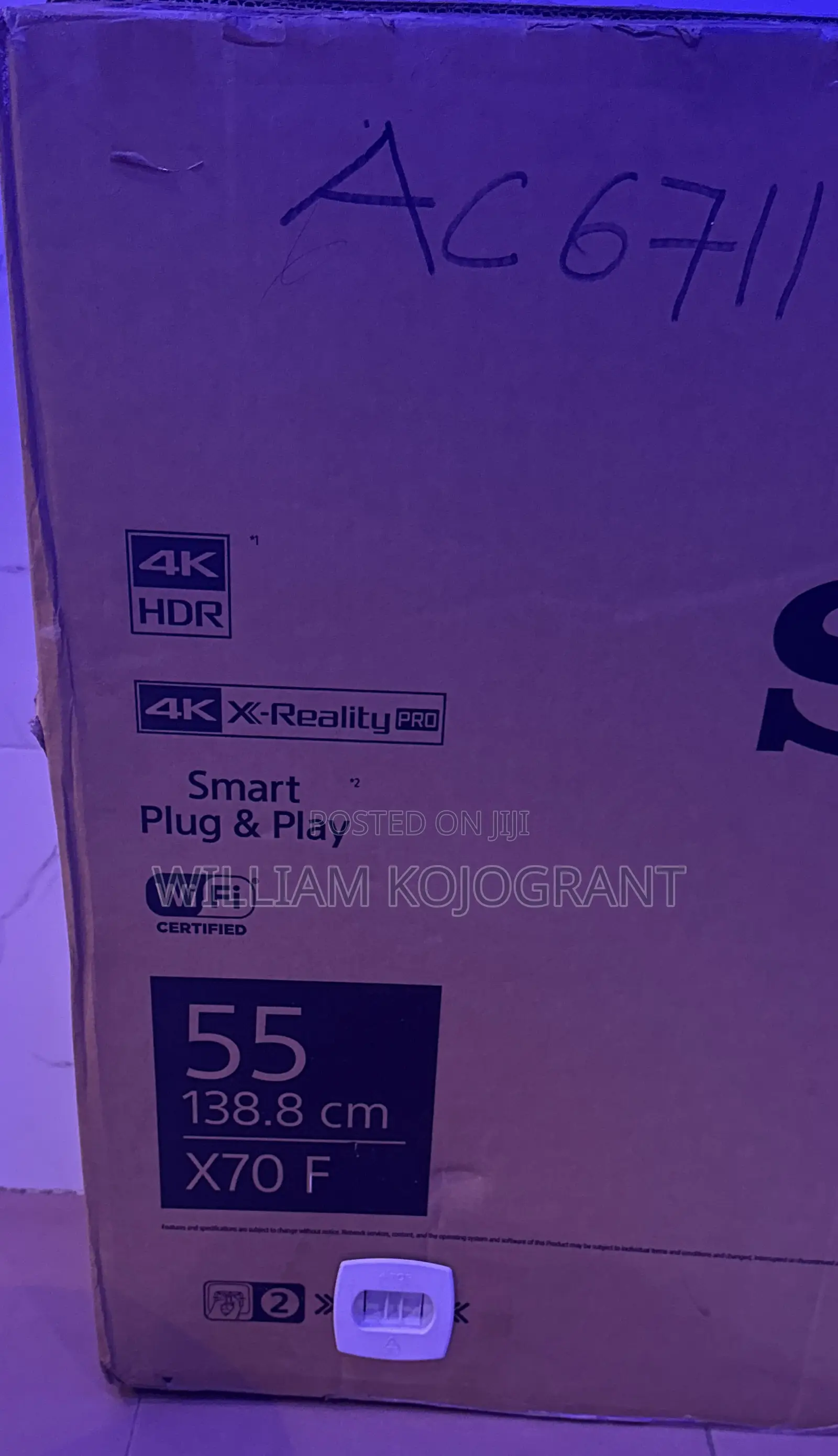 Sony TVS HDR