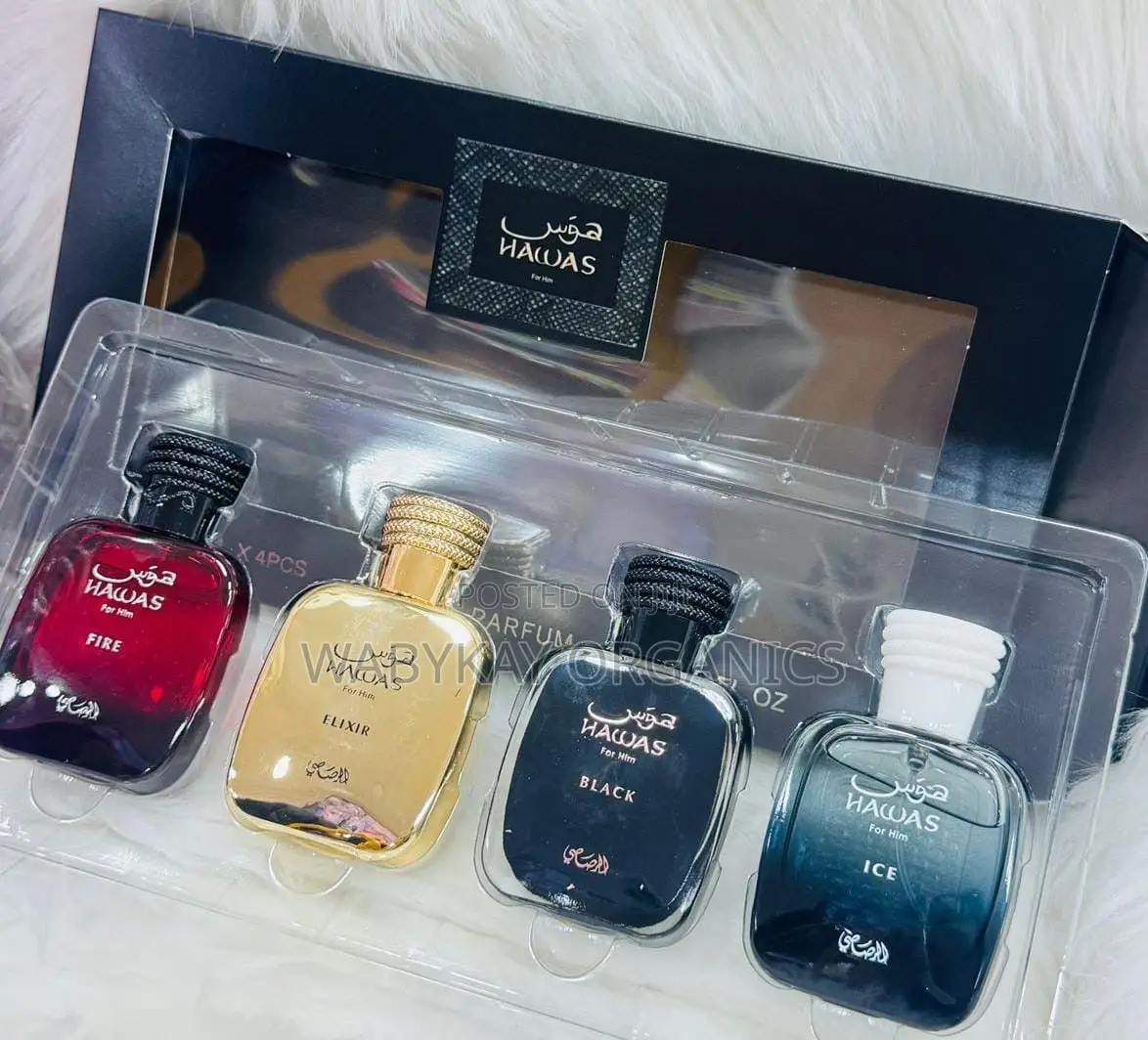 Hawas Perfume Gift Set 4 in 1
