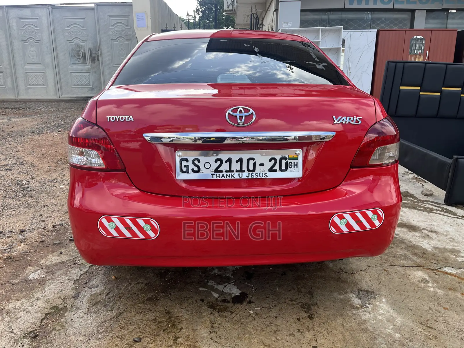 Toyota Yaris 1.3 2008 Red