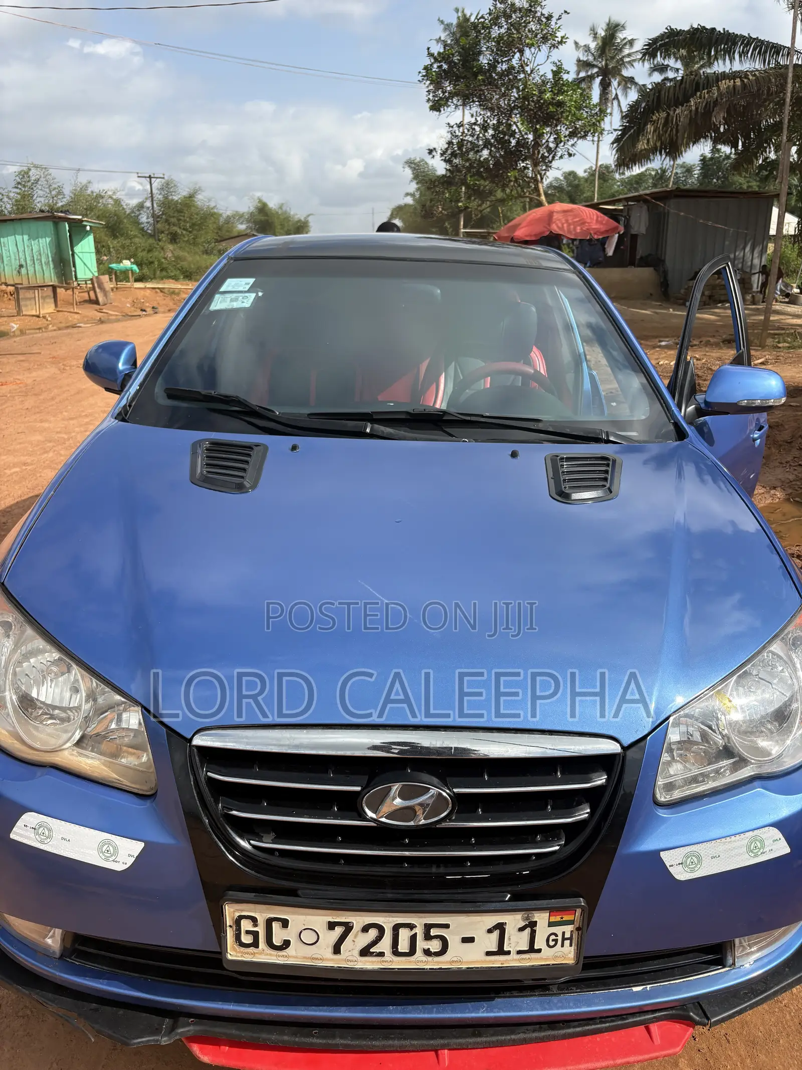 Hyundai Elantra Blue 2010 Blue
