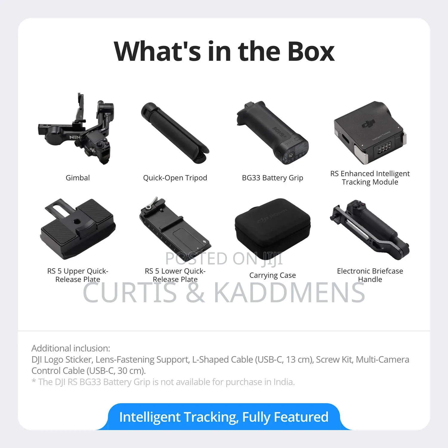 Dji Rs 5 Combo Gimbal Stabilizer Brand New