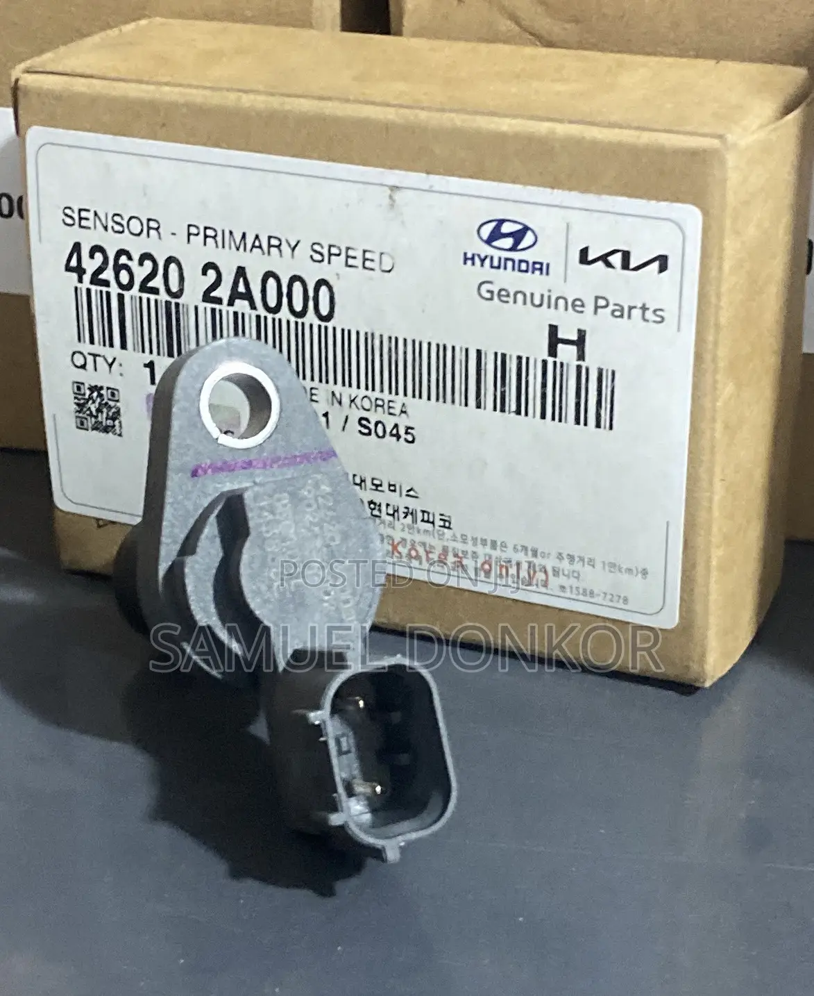 Hyundai Veloster Speed Sensor -
