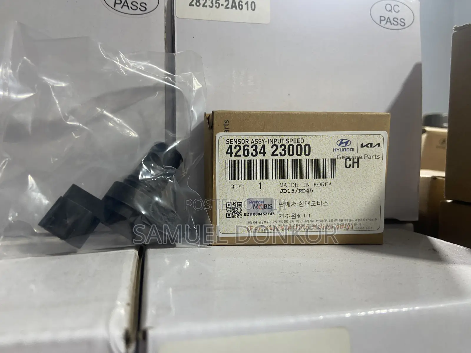 Hyundai Elantra / Tucson Speed Sensor