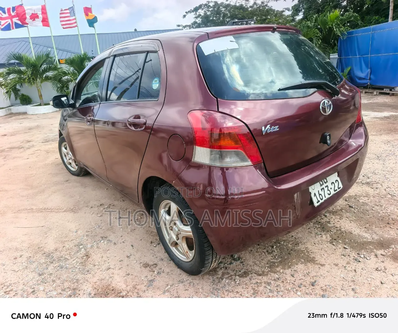 Toyota Vitz 2010 Brown