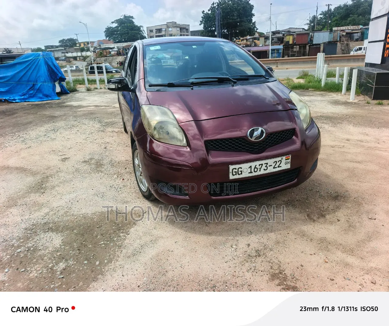 Toyota Vitz 2010 Brown