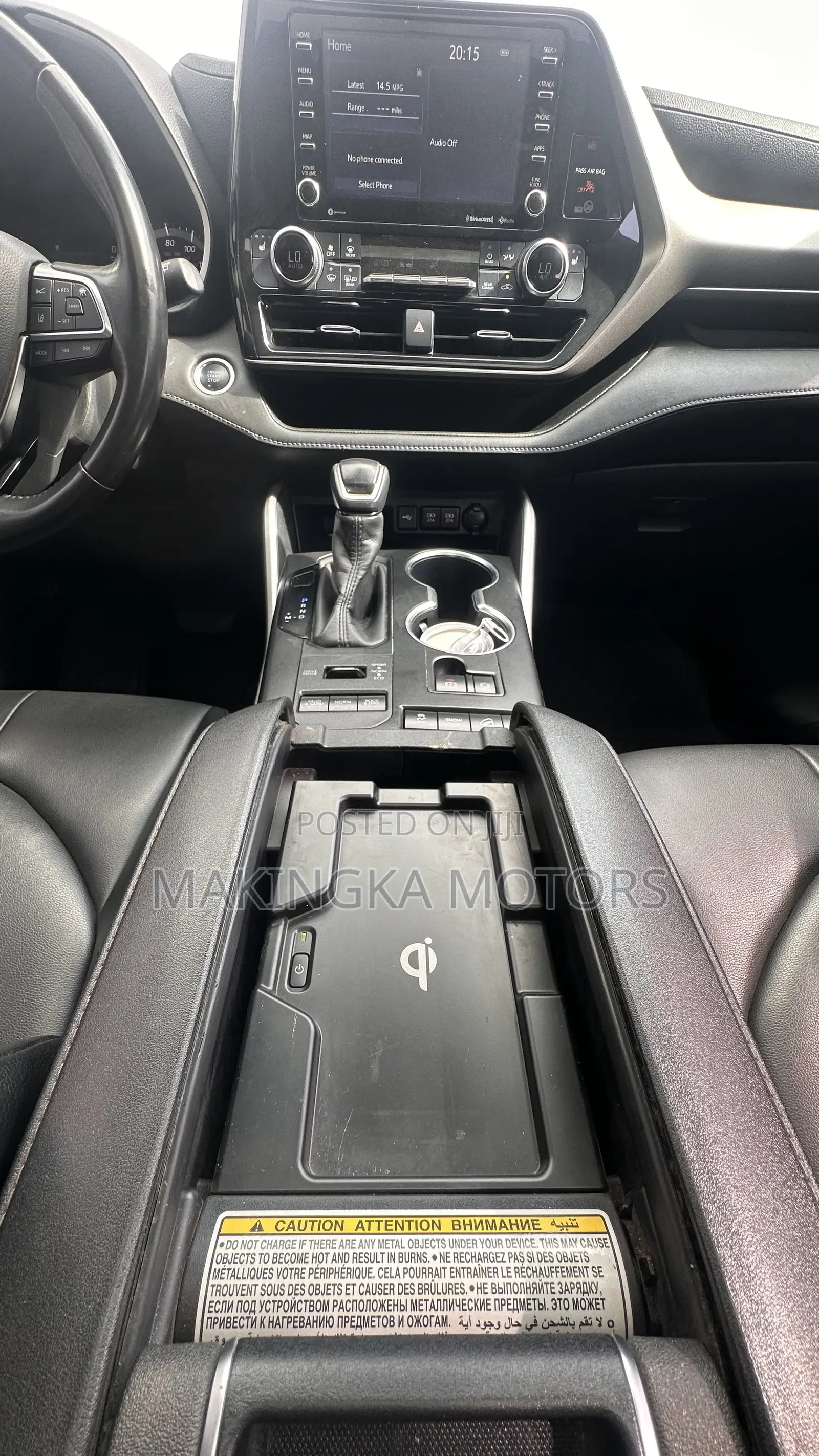 Toyota Highlander XLE AWD 2020 Black