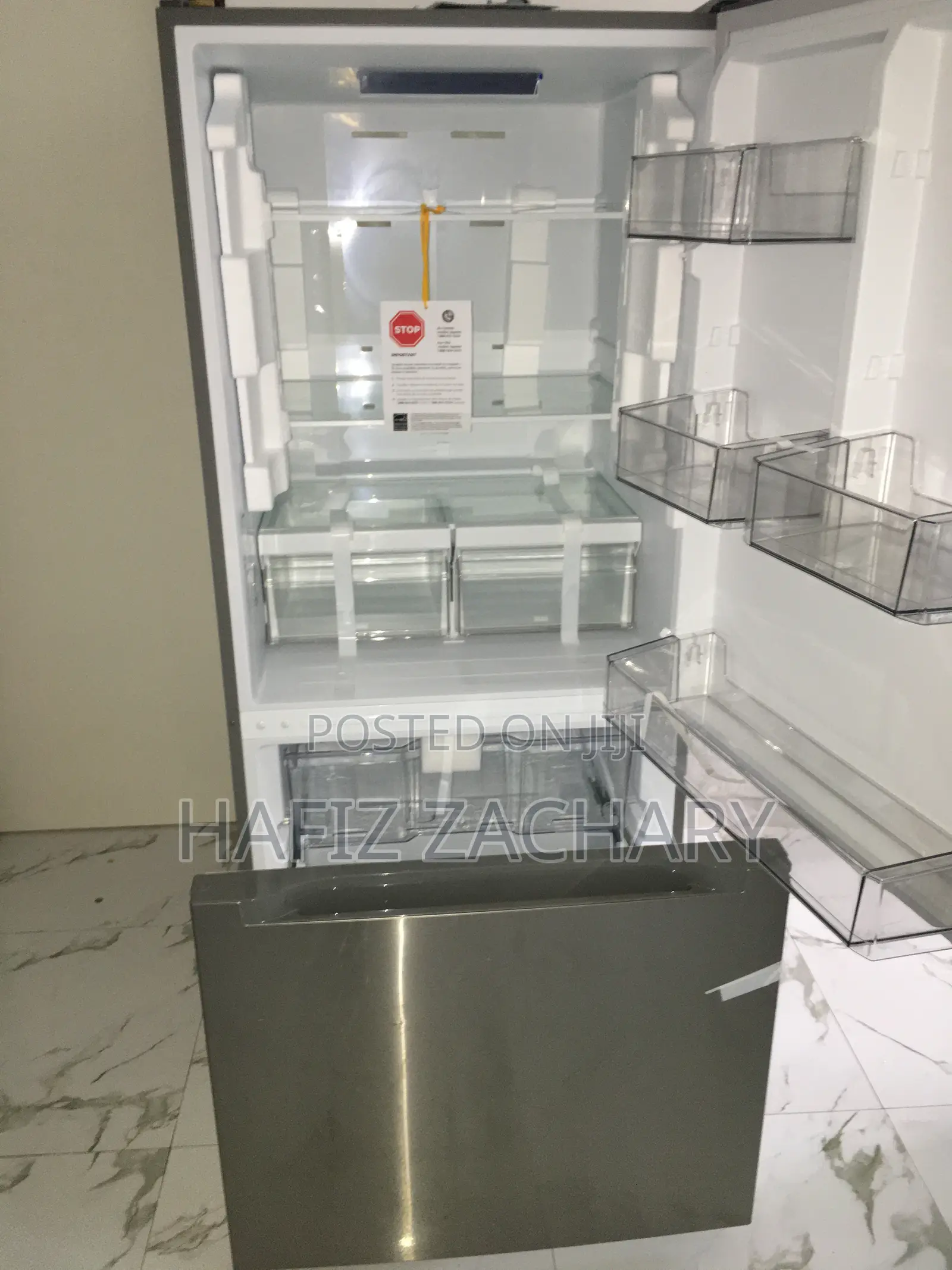 Open Box Midea 18.7 Cu.Ft Bottom-freezer Fridge – Fast Cooling