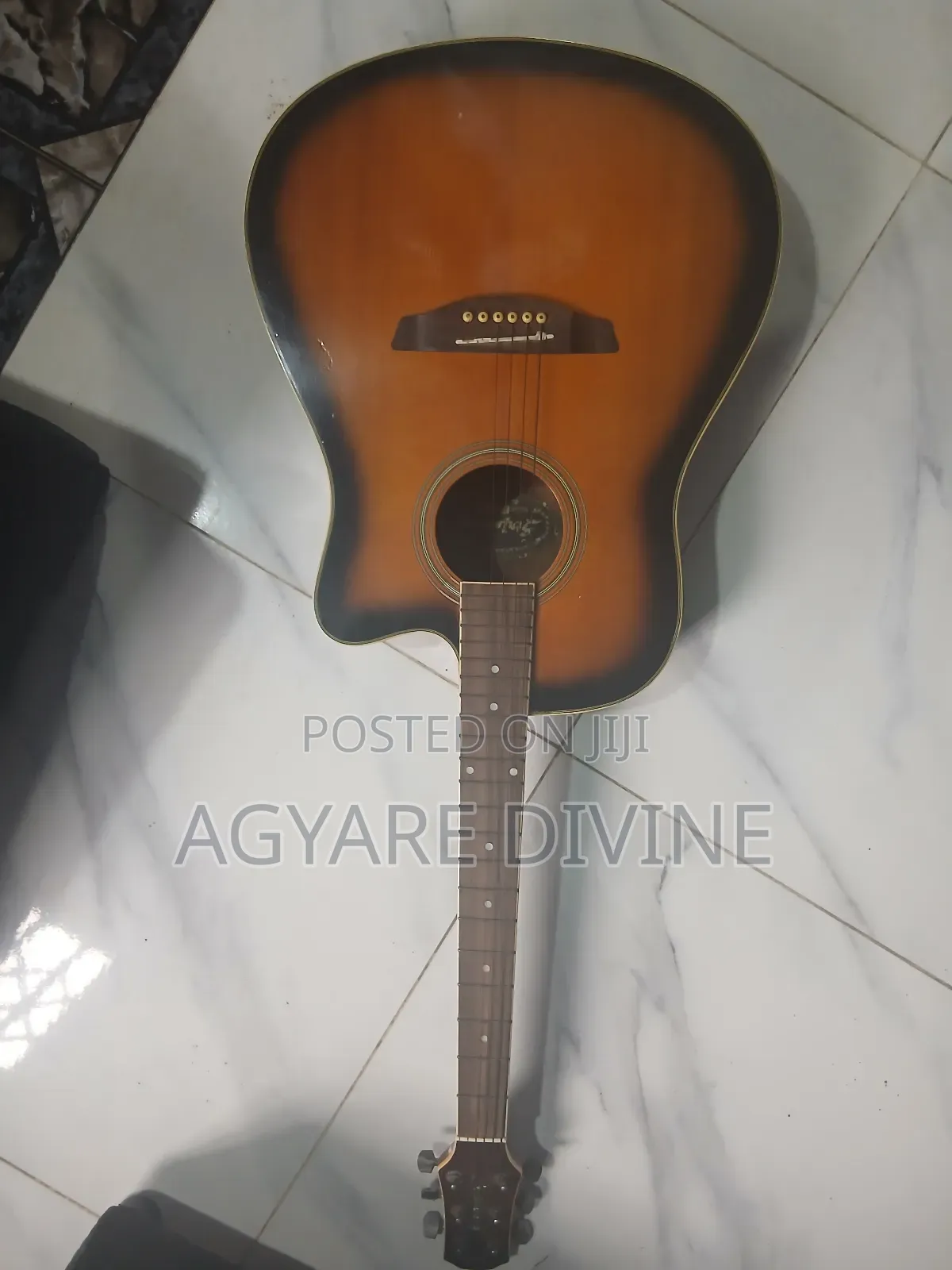 Strinberg Acoustic-Electric Guitar - Sunburst, Cutaway, Eq