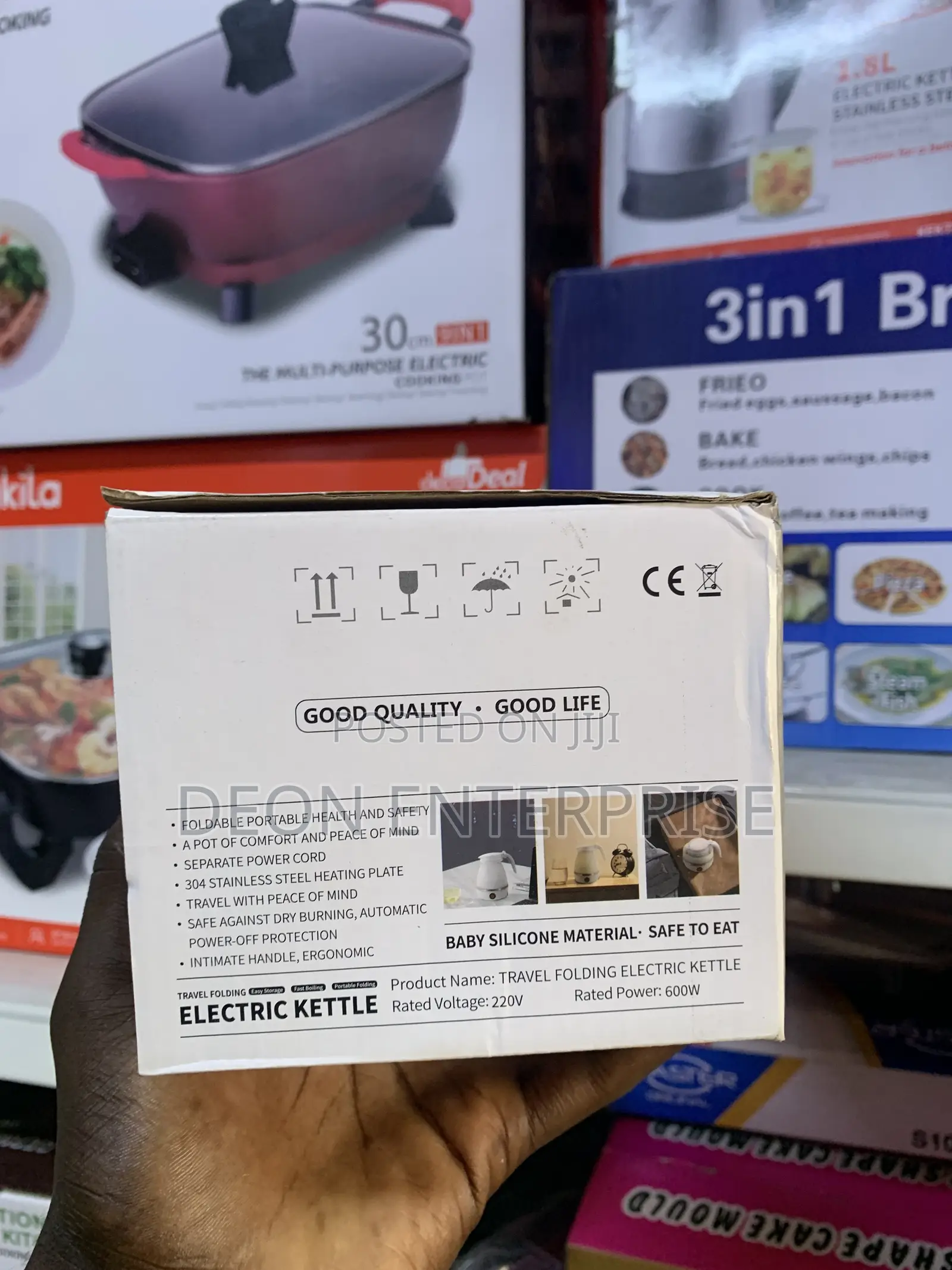 Travel Folding Electric Kettle