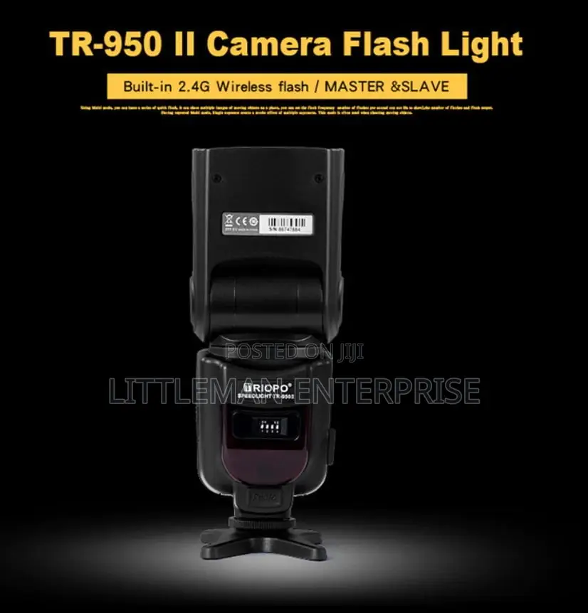 Universal Camera Speedlite Triopo With Trigger