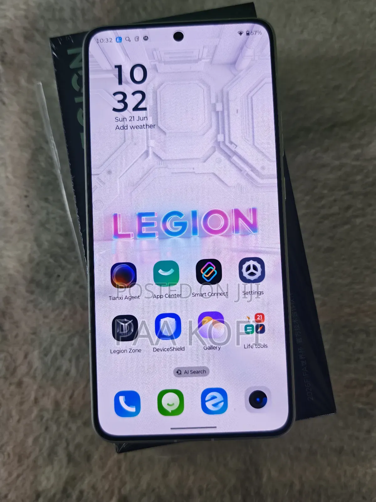 New Lenovo Y70 2026 256 GB White
