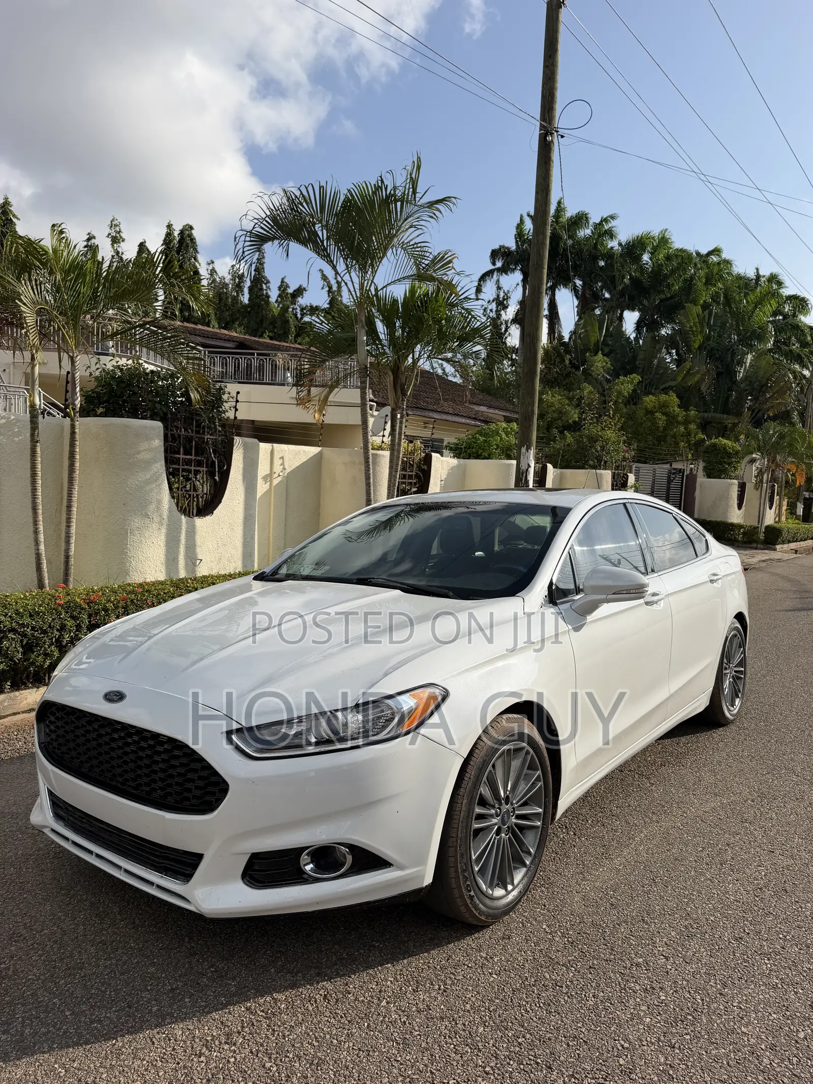 Ford Fusion SE 2013 White