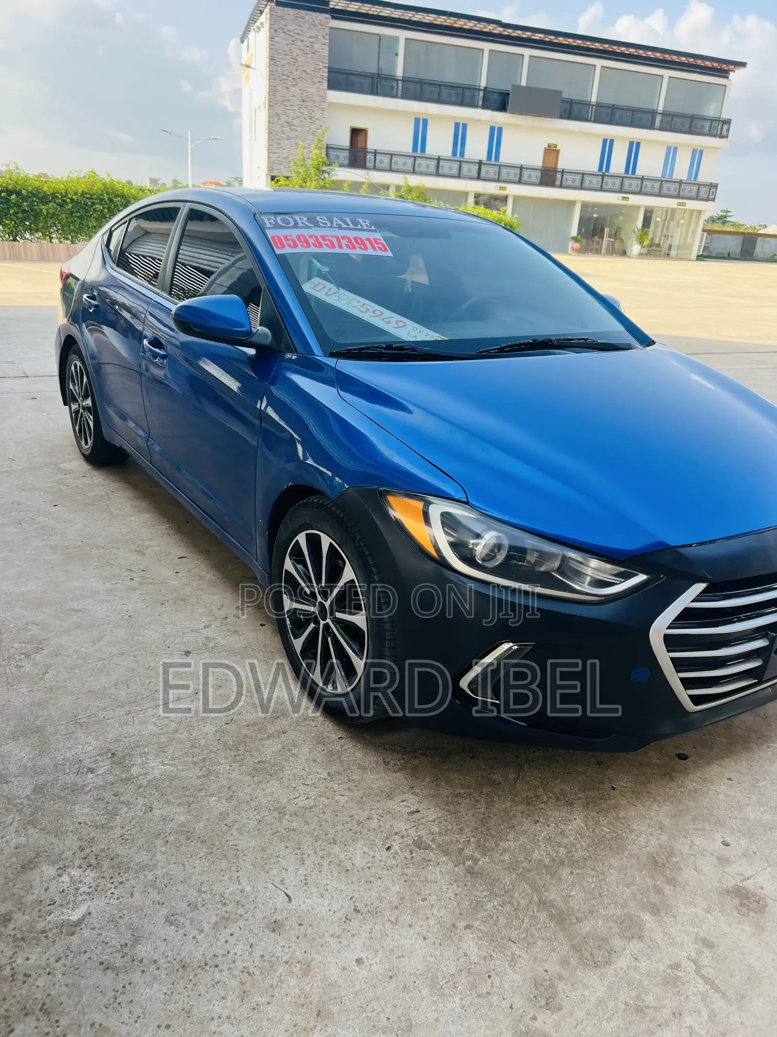 Hyundai Elantra Sport 2018 Blue