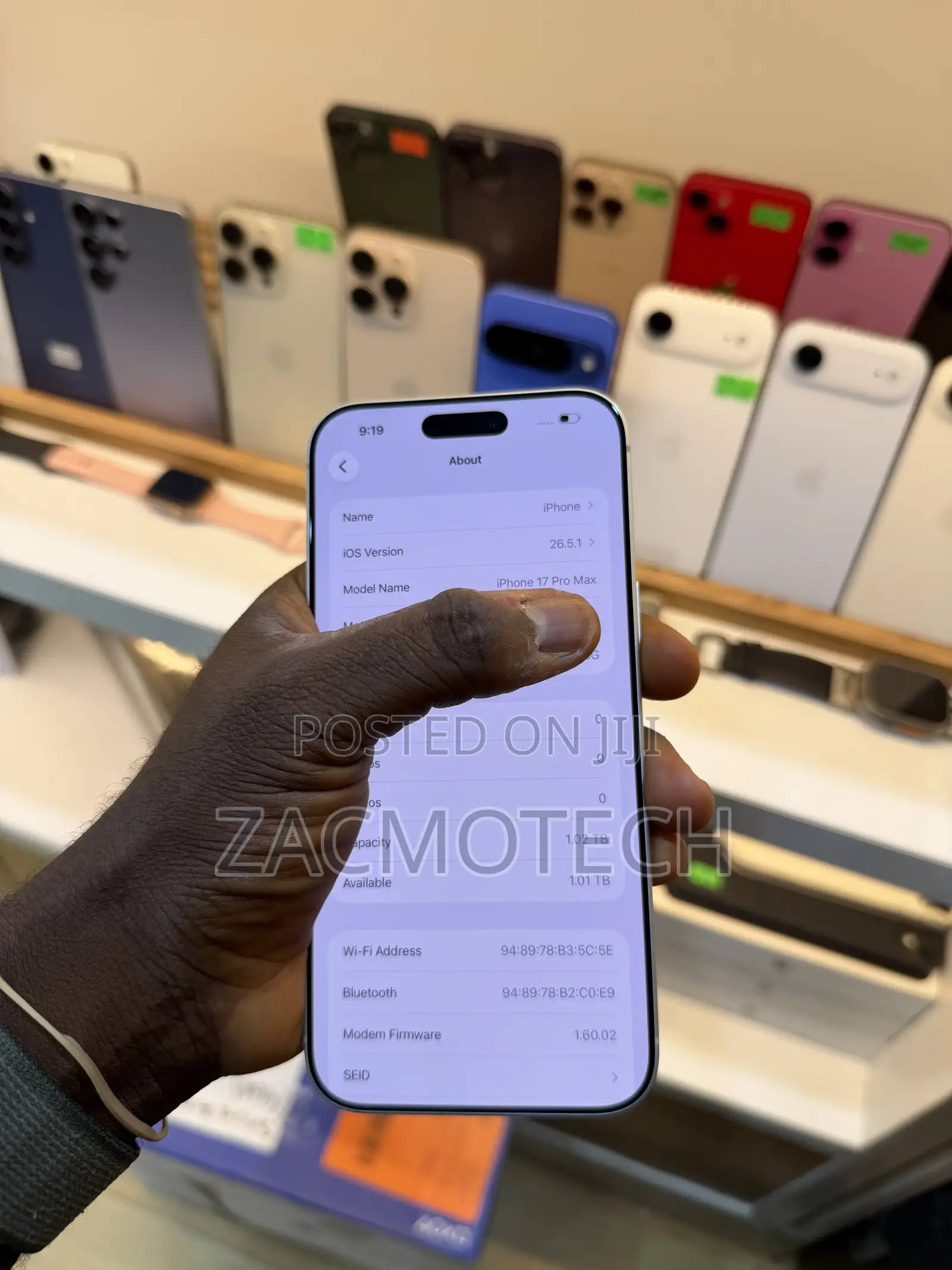 Apple iPhone 17 Pro Max 1 TB Silver