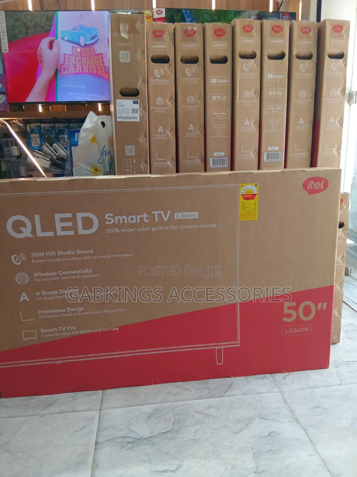 Itel Qled 50 Inch Smart Tv