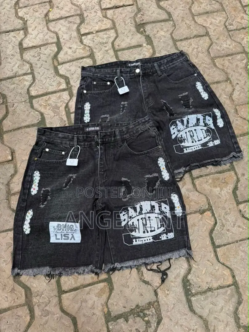 Godspeed New York Infinity Denim X Amiri Shorts Available (Loc: Adum )