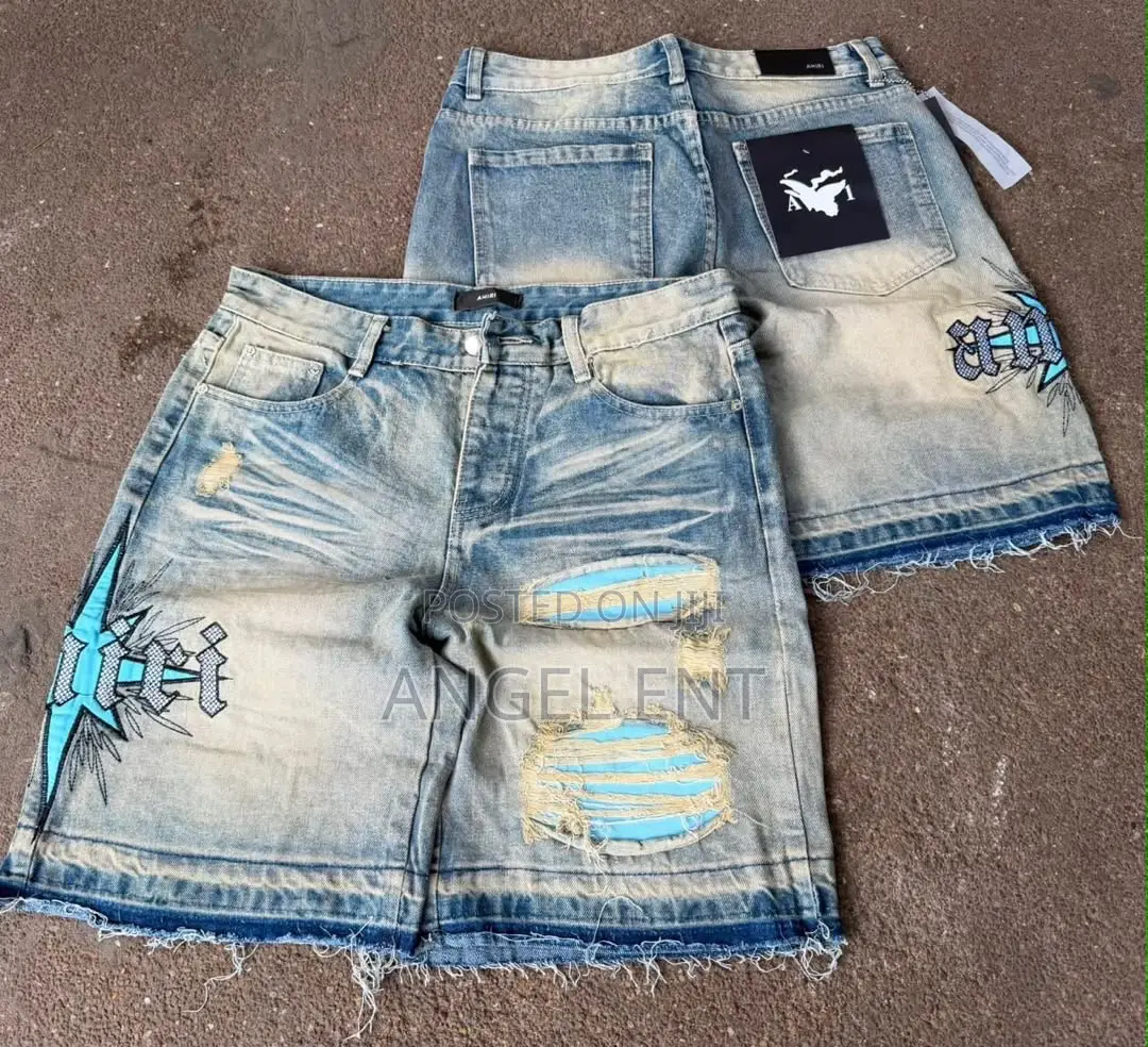 Godspeed New York Infinity Denim X Amiri Shorts Available (Loc: Adum )