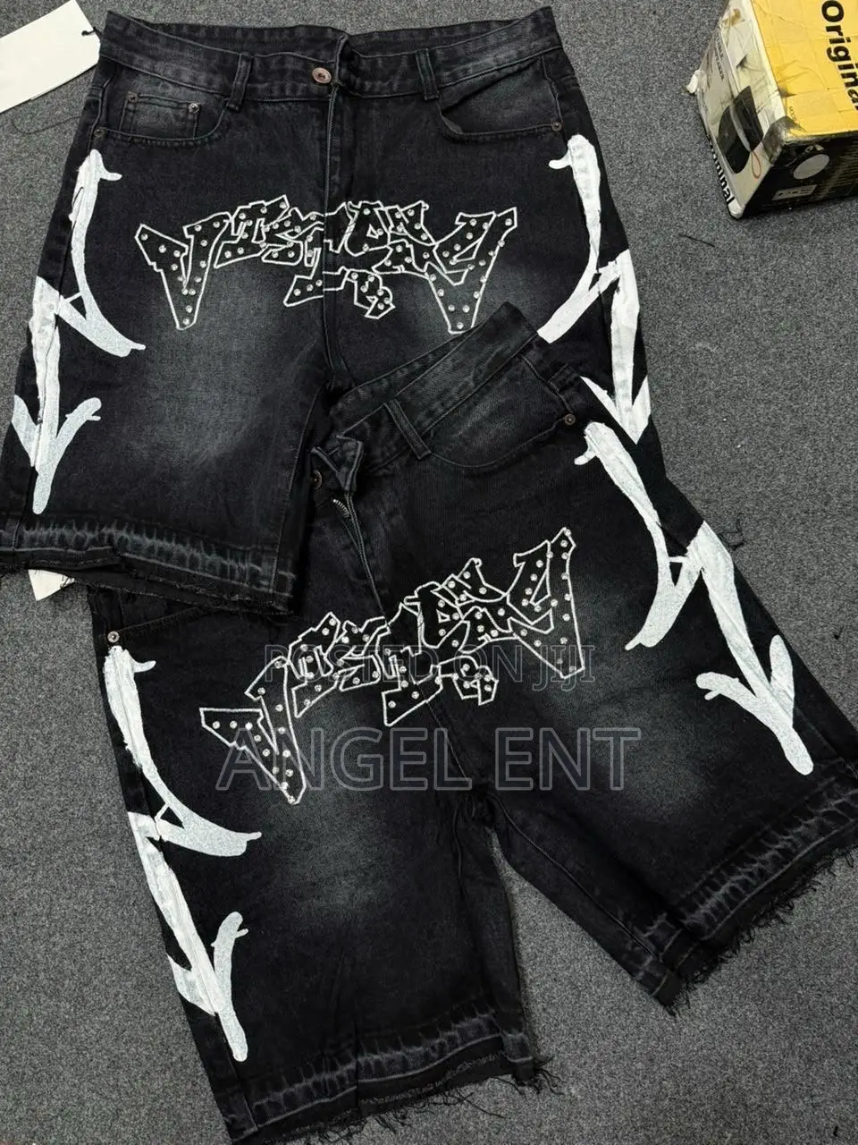 Godspeed New York Infinity Denim X Amiri Shorts Available (Loc: Adum )