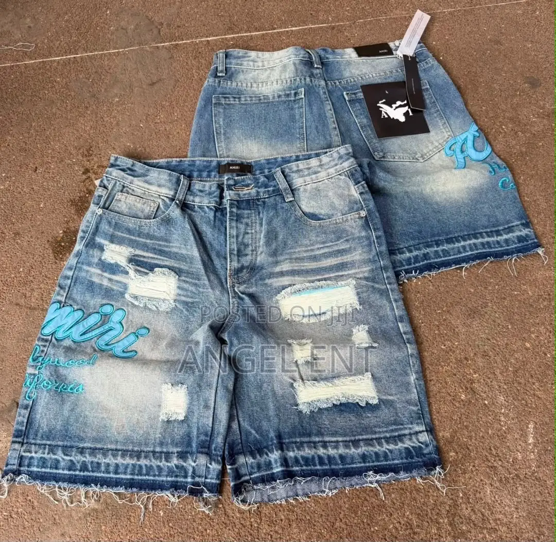 Godspeed New York Infinity Denim X Amiri Shorts Available (Loc: Adum )