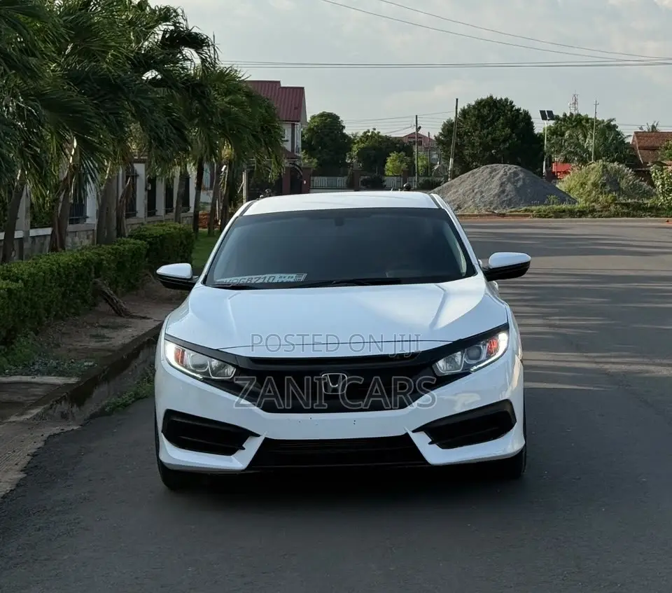 Honda Civic LX Sedan 2018 White