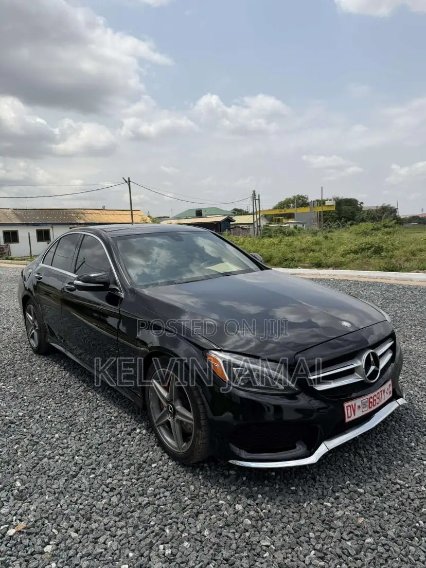 Mercedes-Benz C300 Sport 4Matic Sedan AWD (2.0L 4cyl 7A) 2017 Black