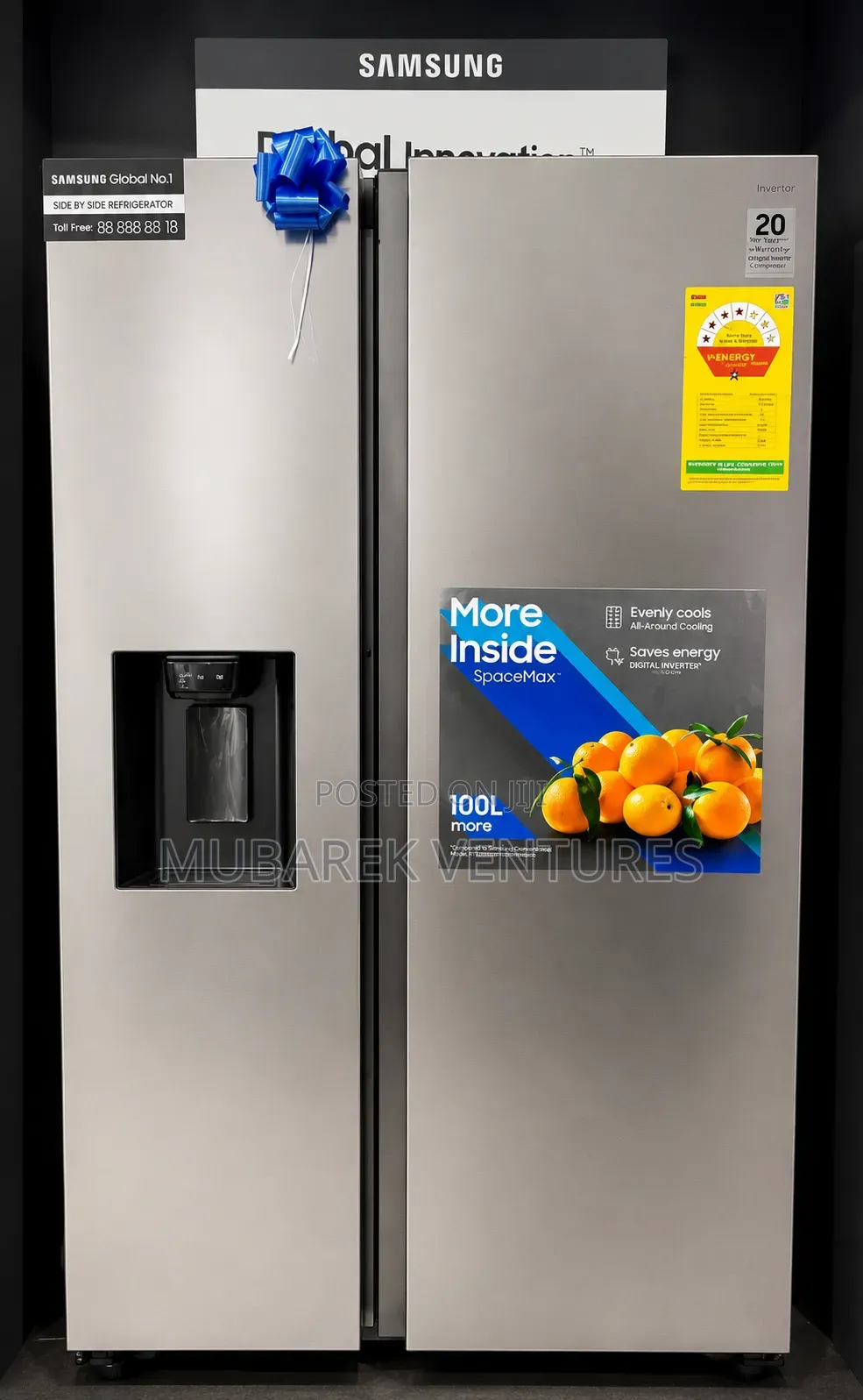 Samsung 635l Side by Side Refrigerator