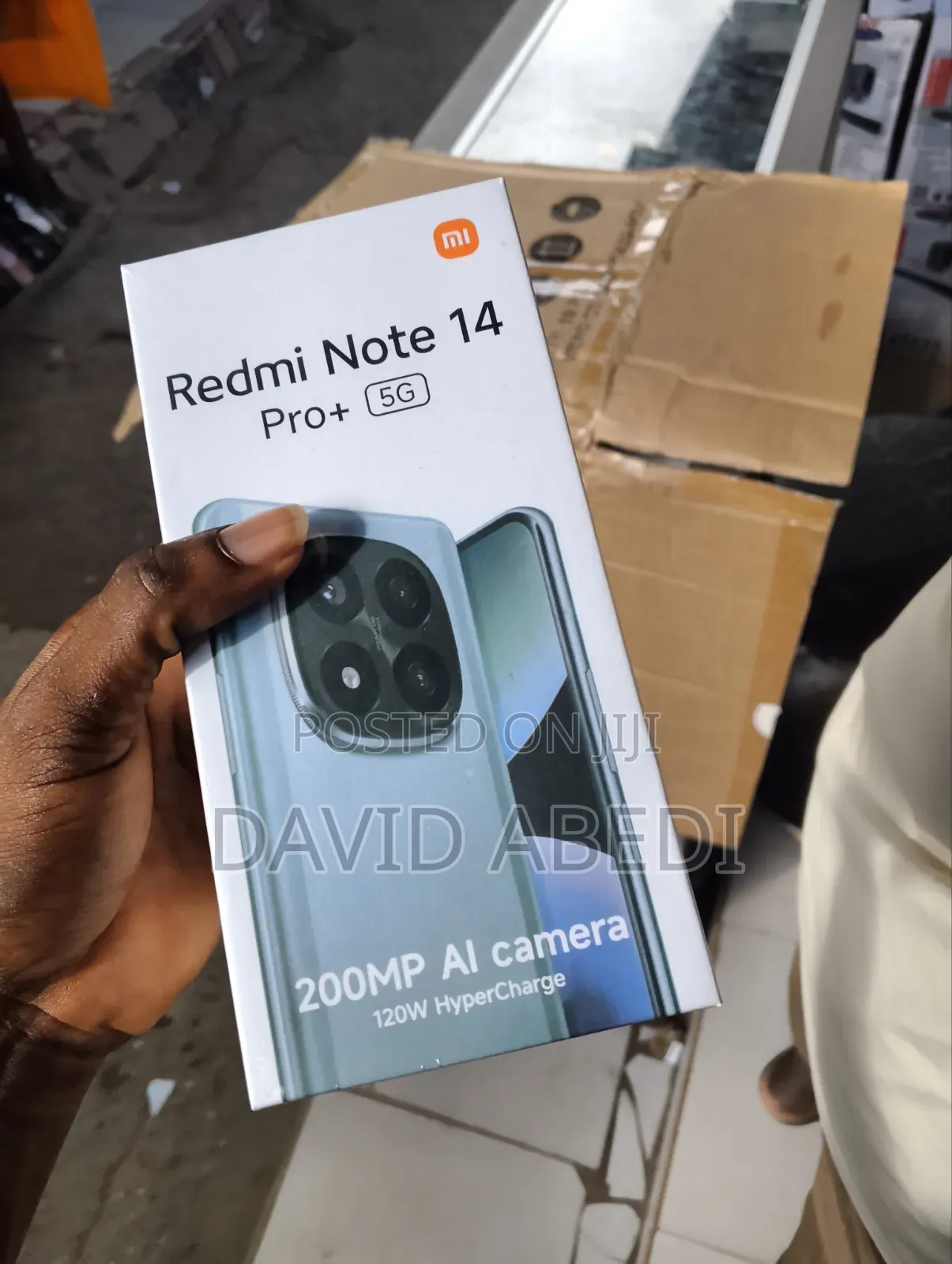New Xiaomi Redmi Note 14 Pro+ 5G 256 GB Black