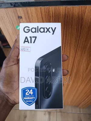 New Samsung Galaxy A17 256 GB Black