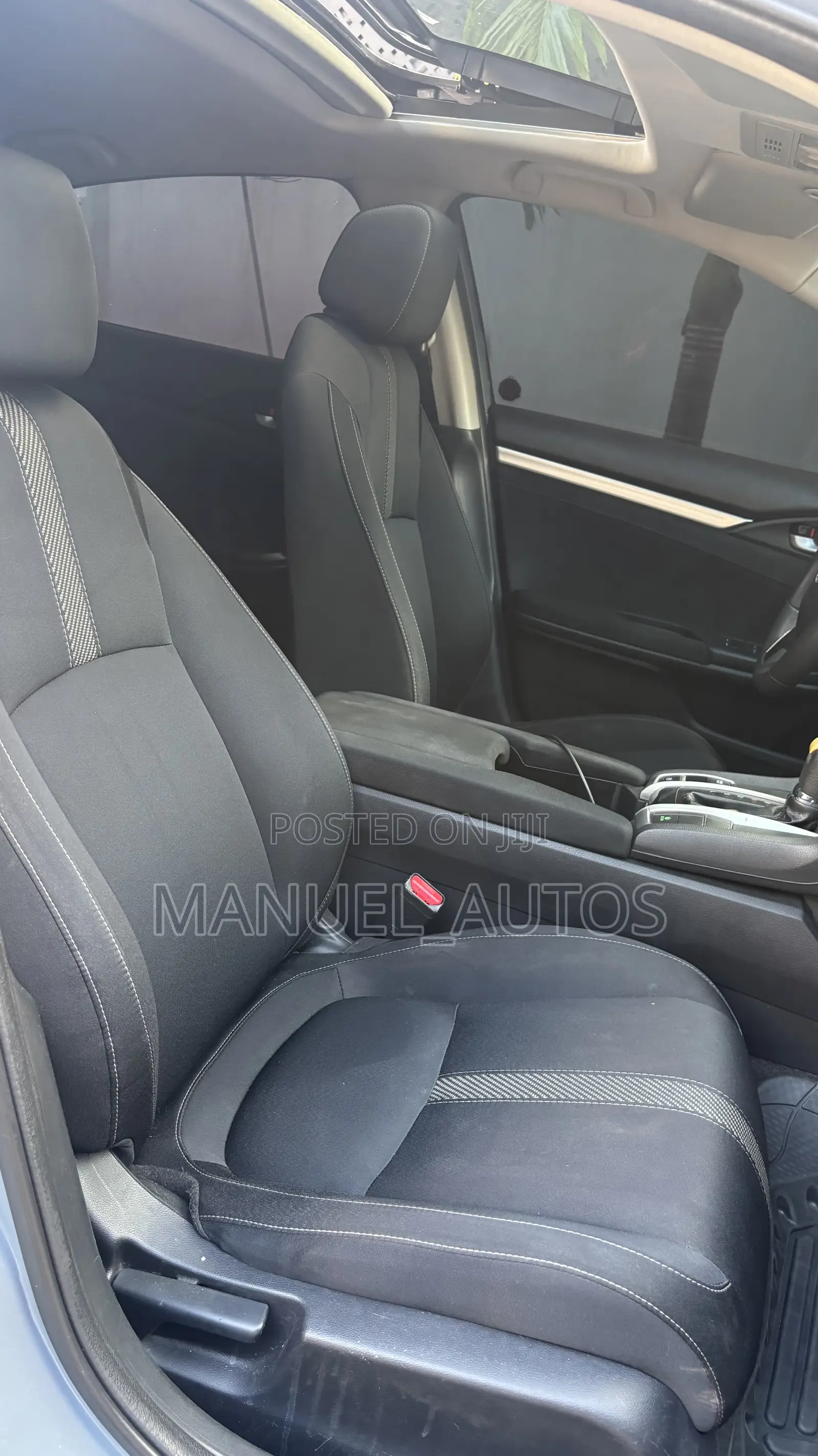 Honda Civic EX 4dr Sedan (2.0L 4cyl) 2017 Gray