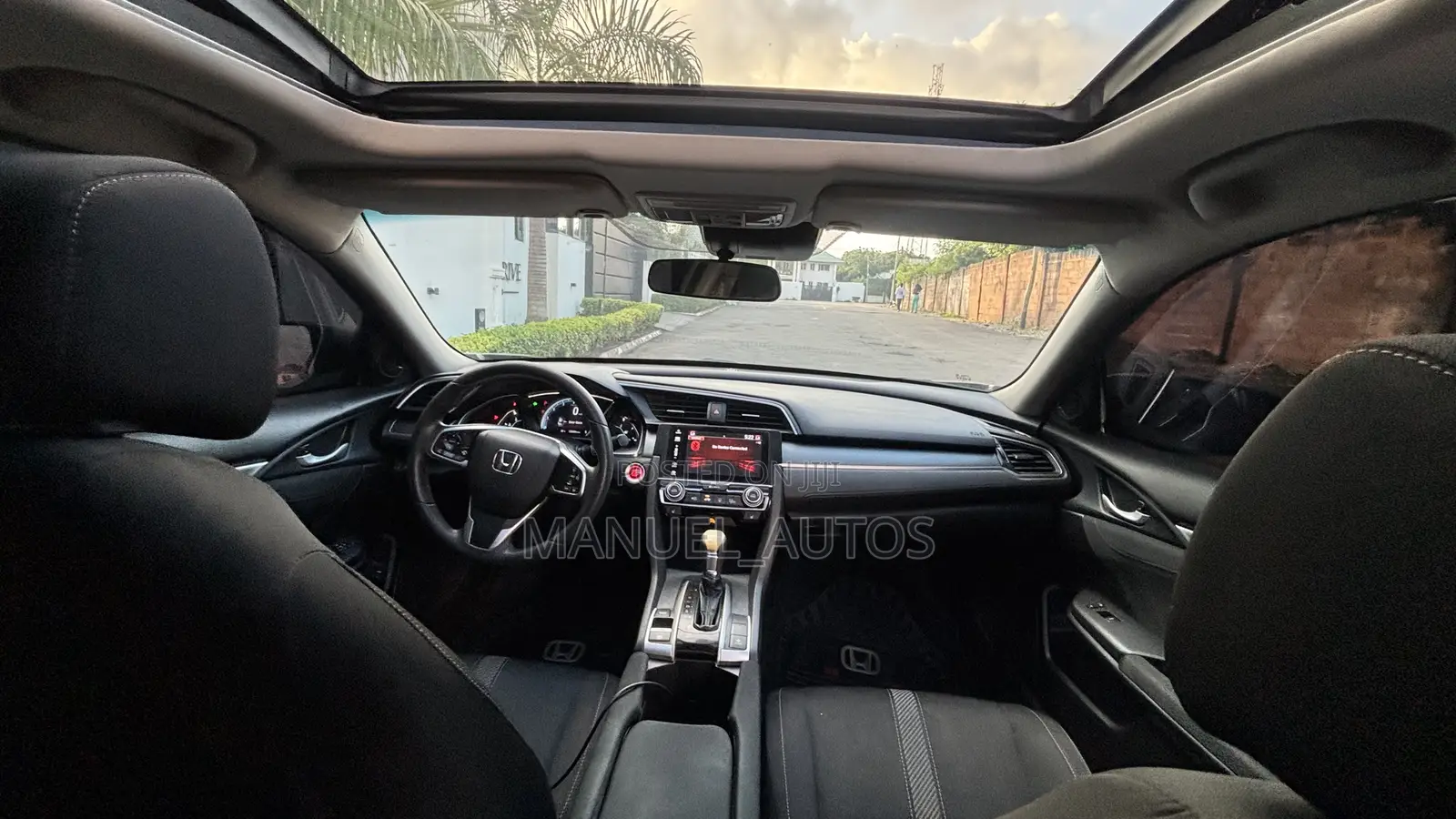 Honda Civic EX 4dr Sedan (2.0L 4cyl) 2017 Gray
