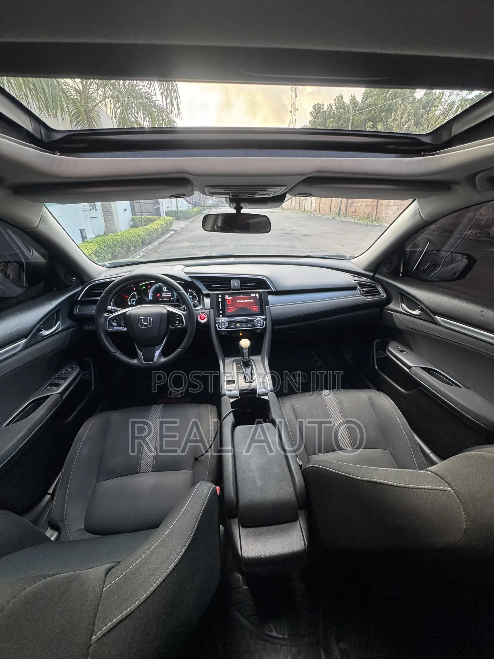 Honda Civic EX 4dr Sedan (2.0L 4cyl) 2017 Gray