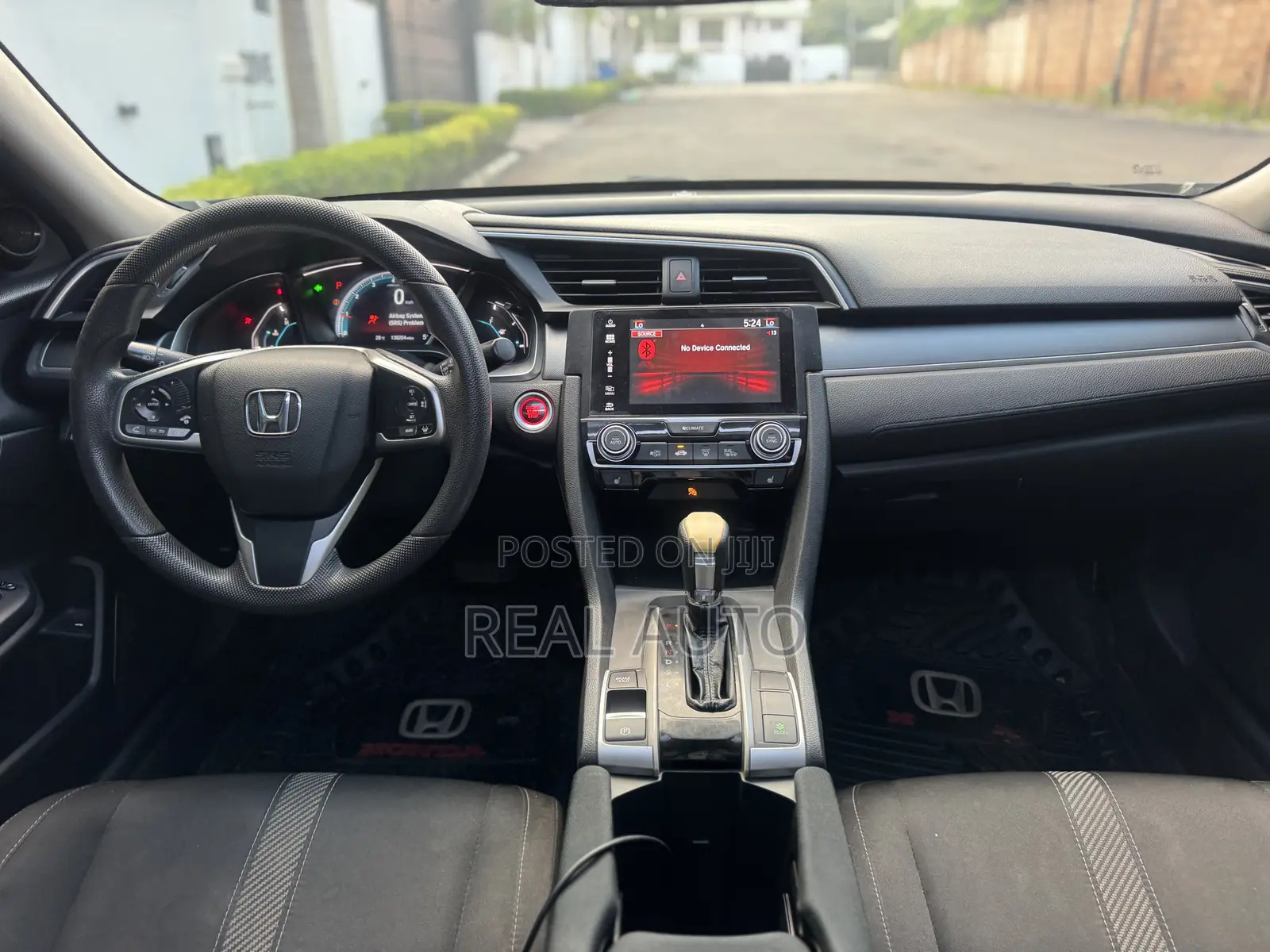 Honda Civic EX 4dr Sedan (2.0L 4cyl) 2017 Gray